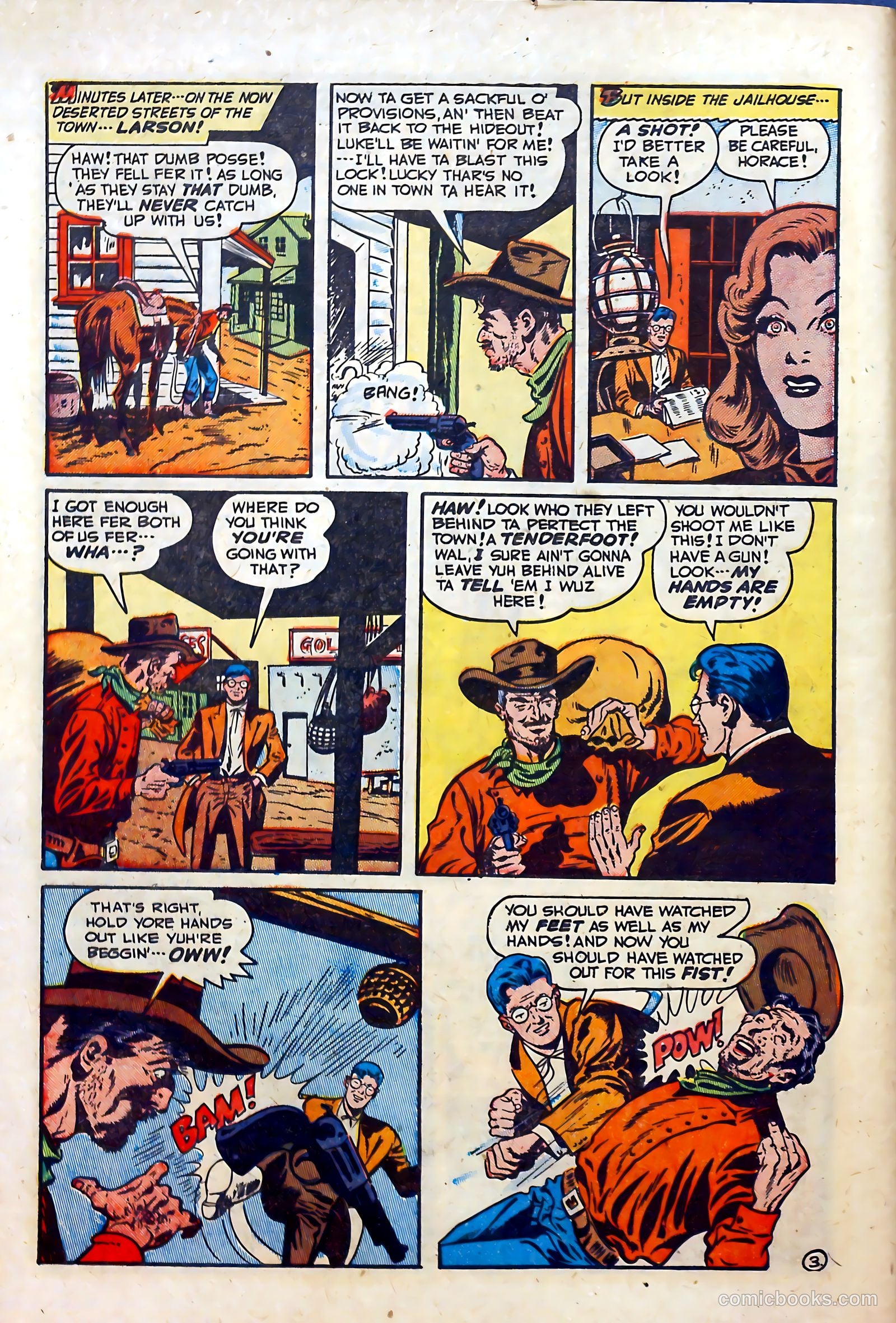 Blazing West #5 (1949) — page 44 of 52
