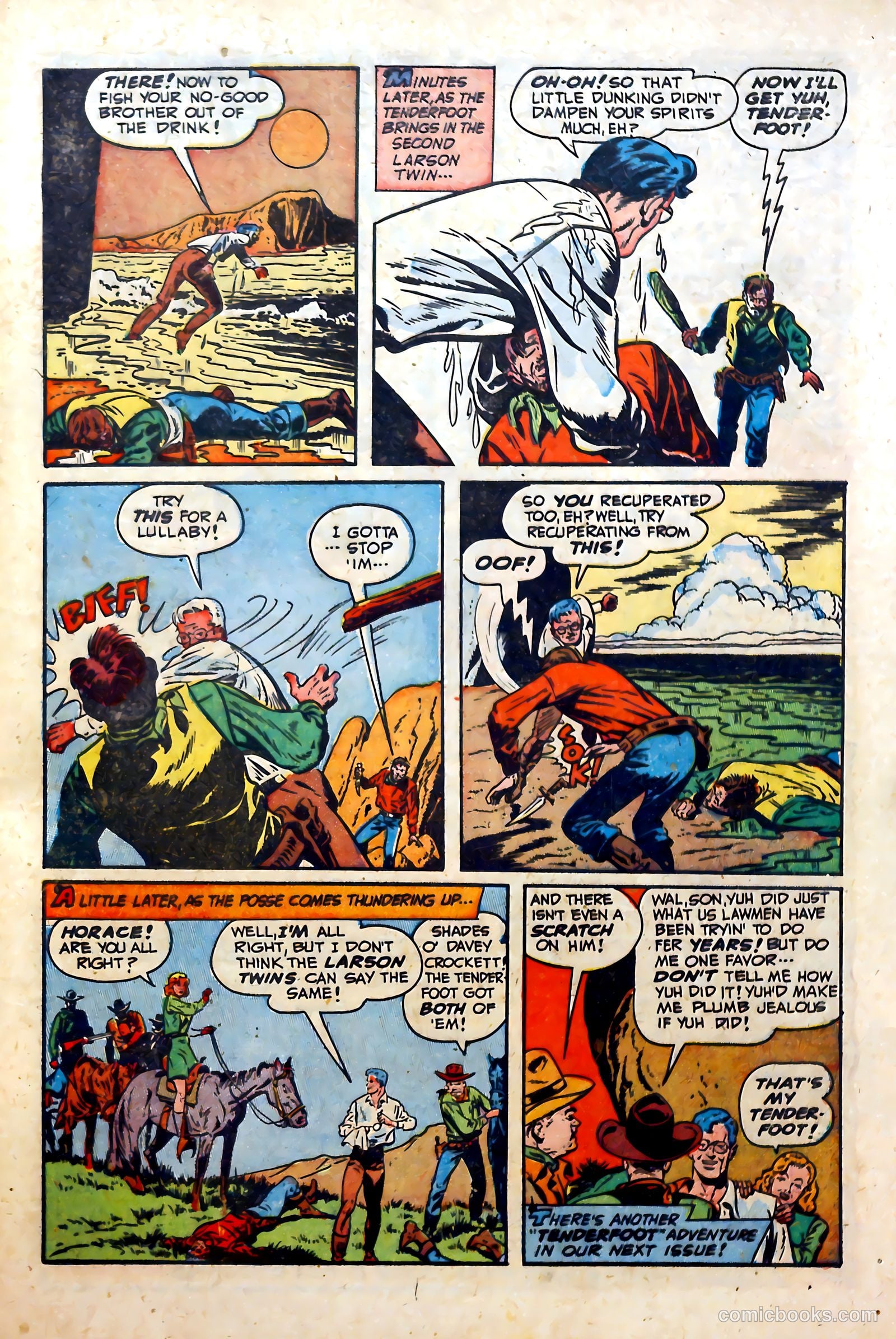 Blazing West #5 (1949) — page 49 of 52