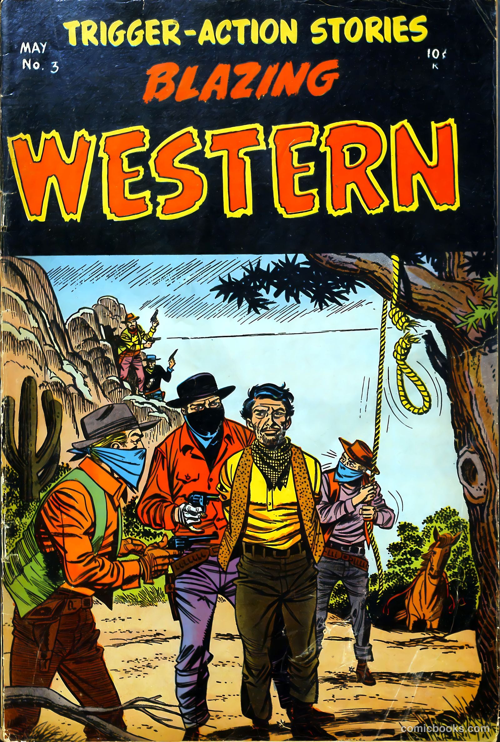 Blazing Western #3 cover