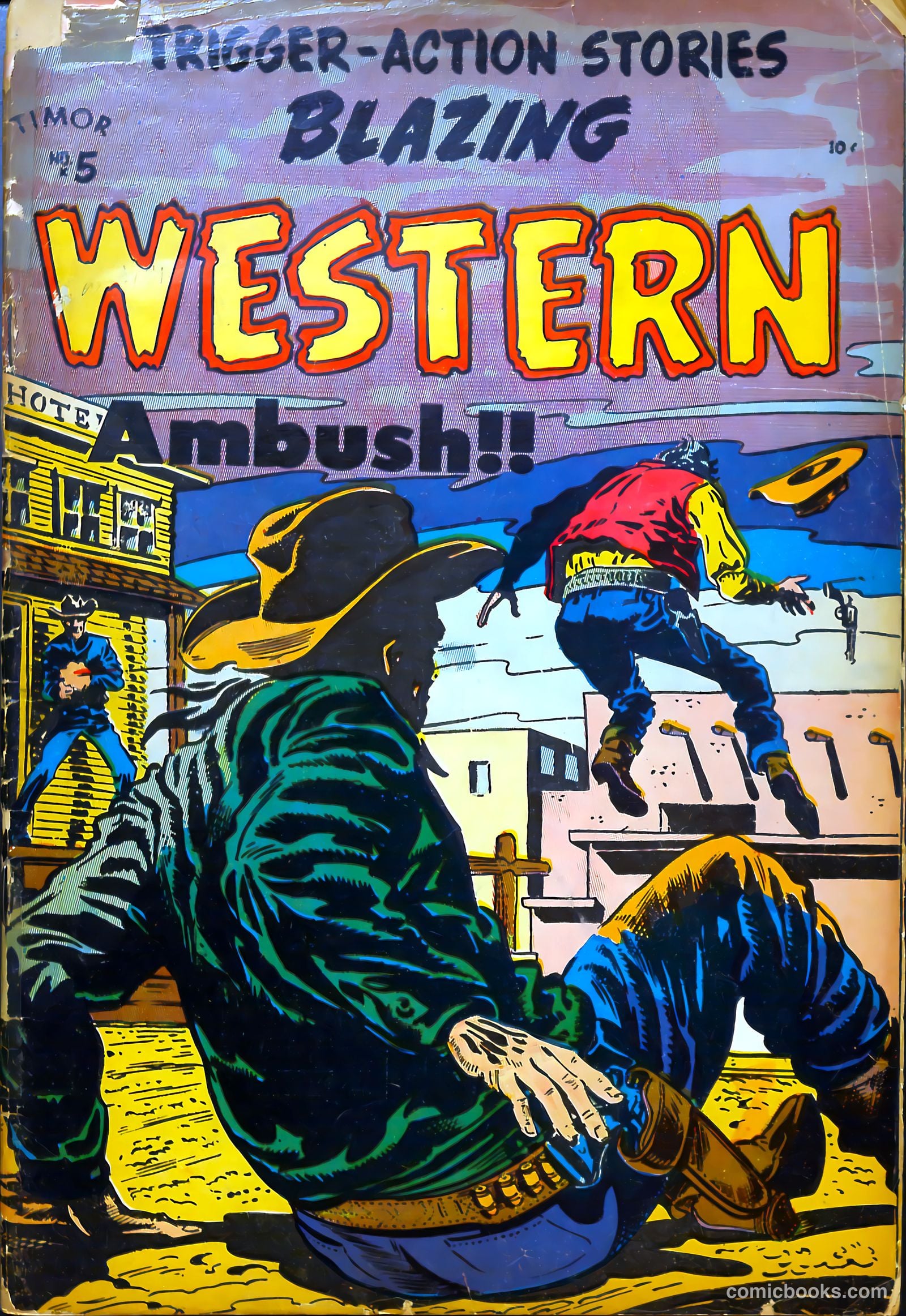 Blazing Western #5 cover