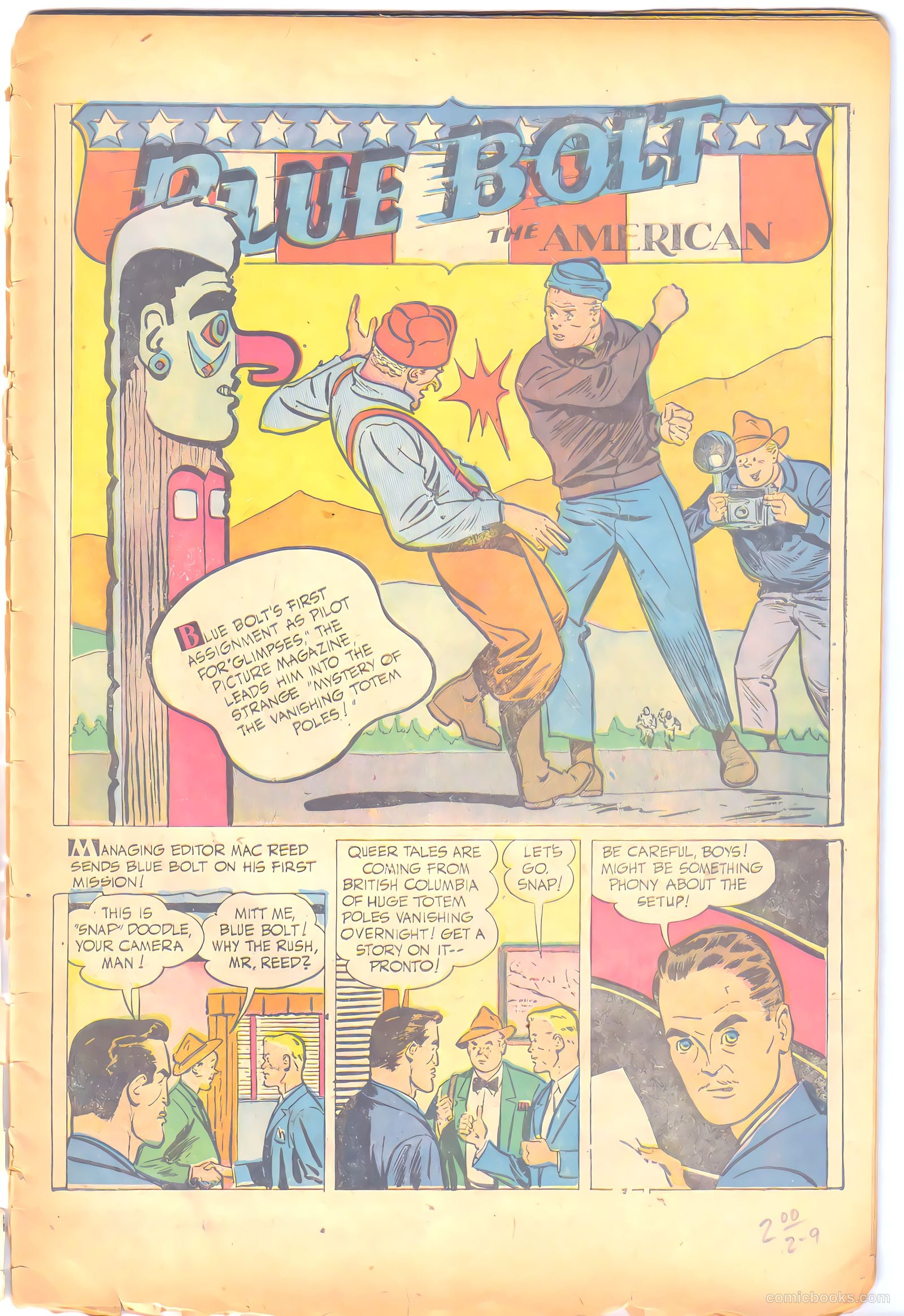 Blue Bolt #103 (1950) — page 3