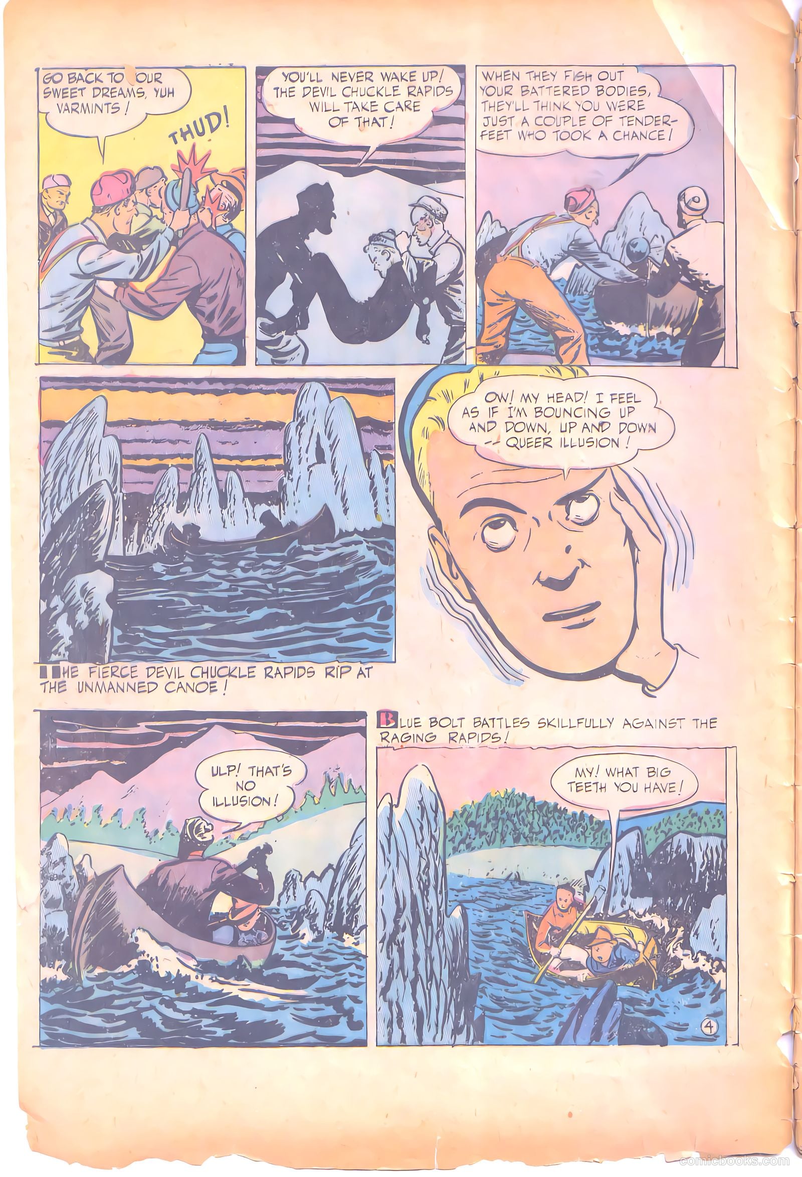 Blue Bolt #103 (1950) — page 6