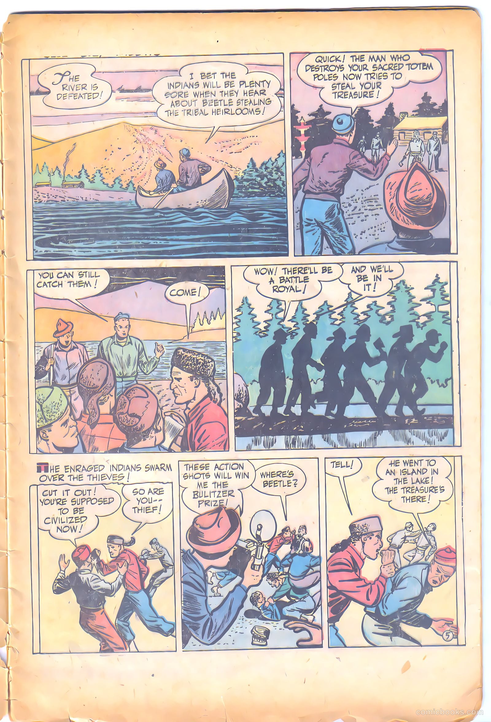 Blue Bolt #103 (1950) — page 7