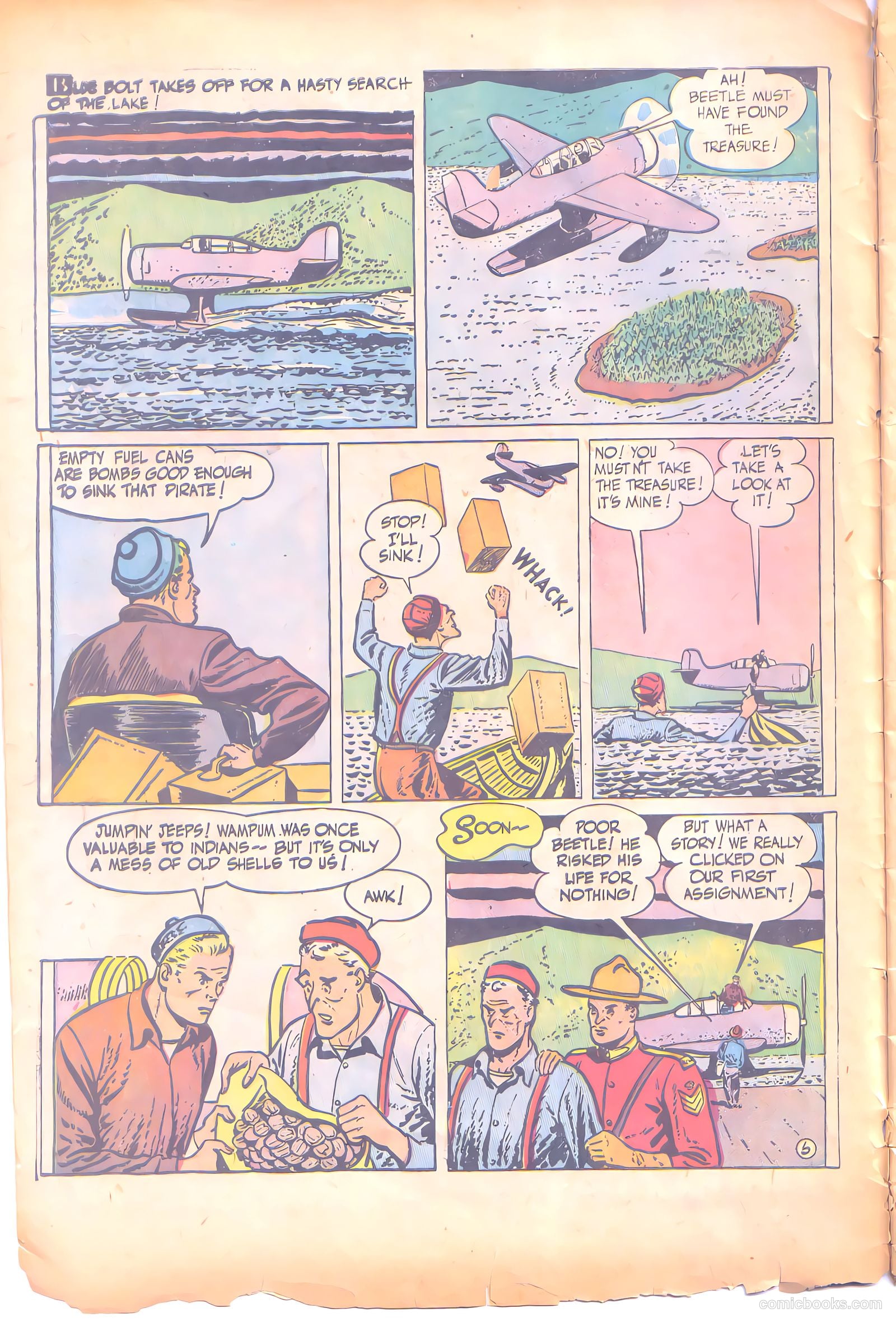Blue Bolt #103 (1950) — page 8