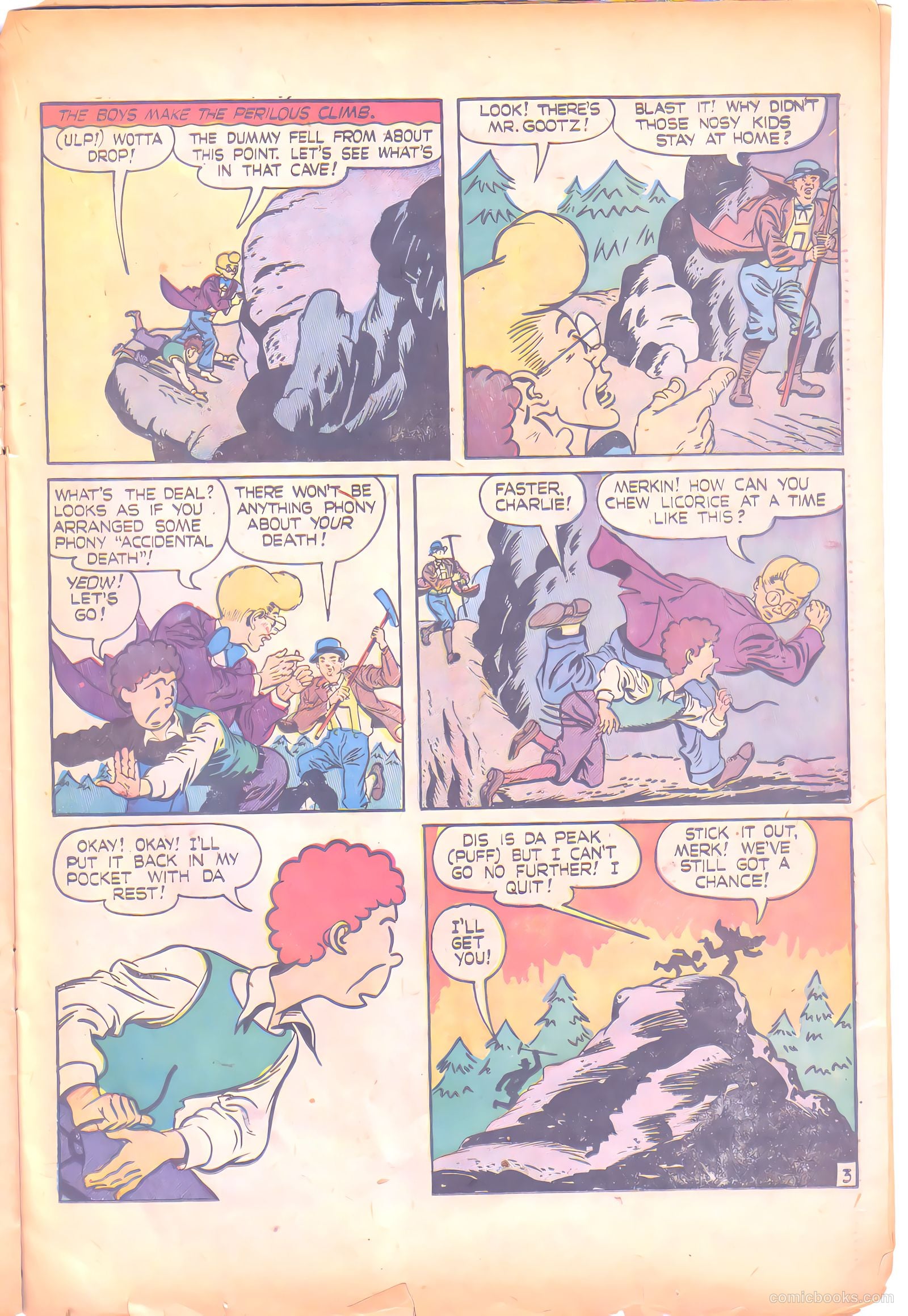 Blue Bolt #103 (1950) — page 21