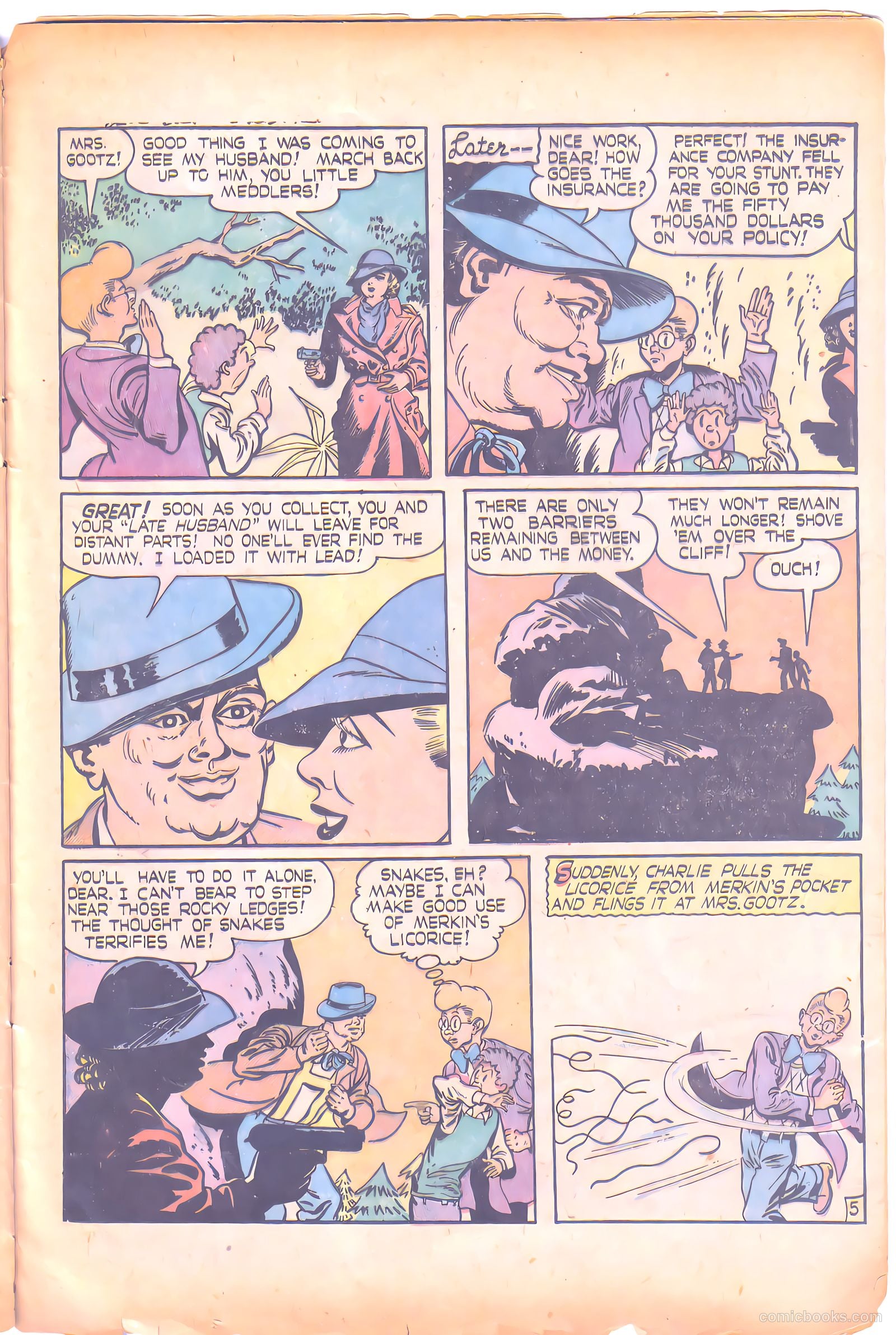 Blue Bolt #103 (1950) — page 23