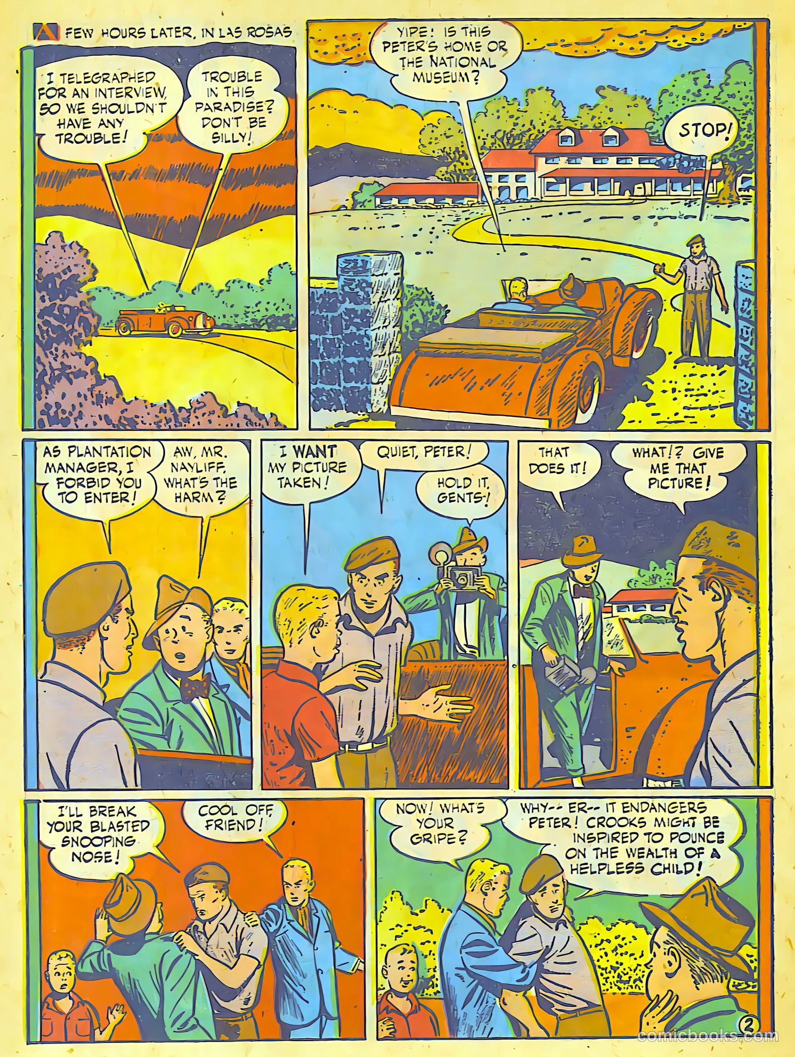Blue Bolt #104 (1950) — page 3 of 27