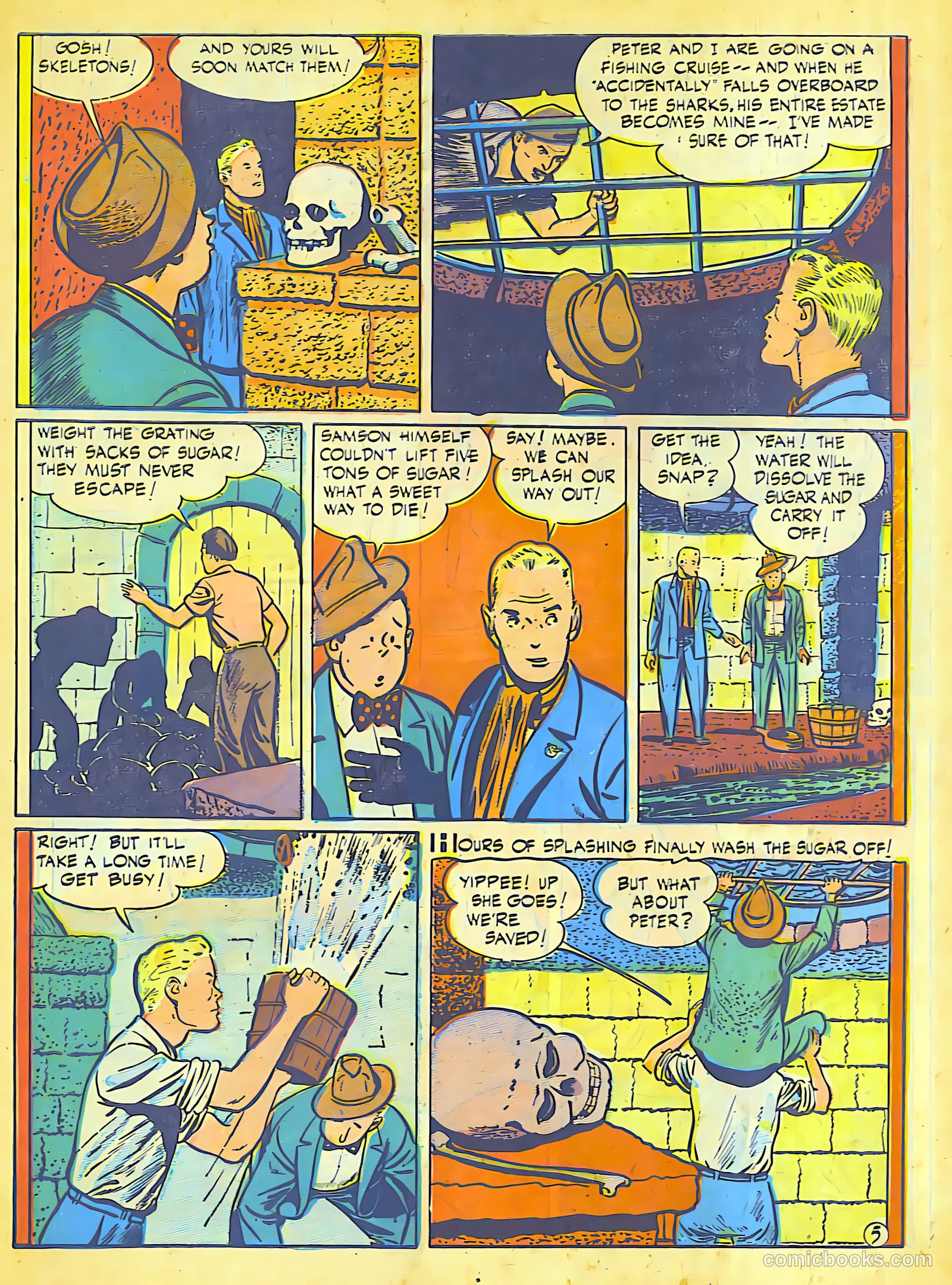 Blue Bolt #104 (1950) — page 6 of 27