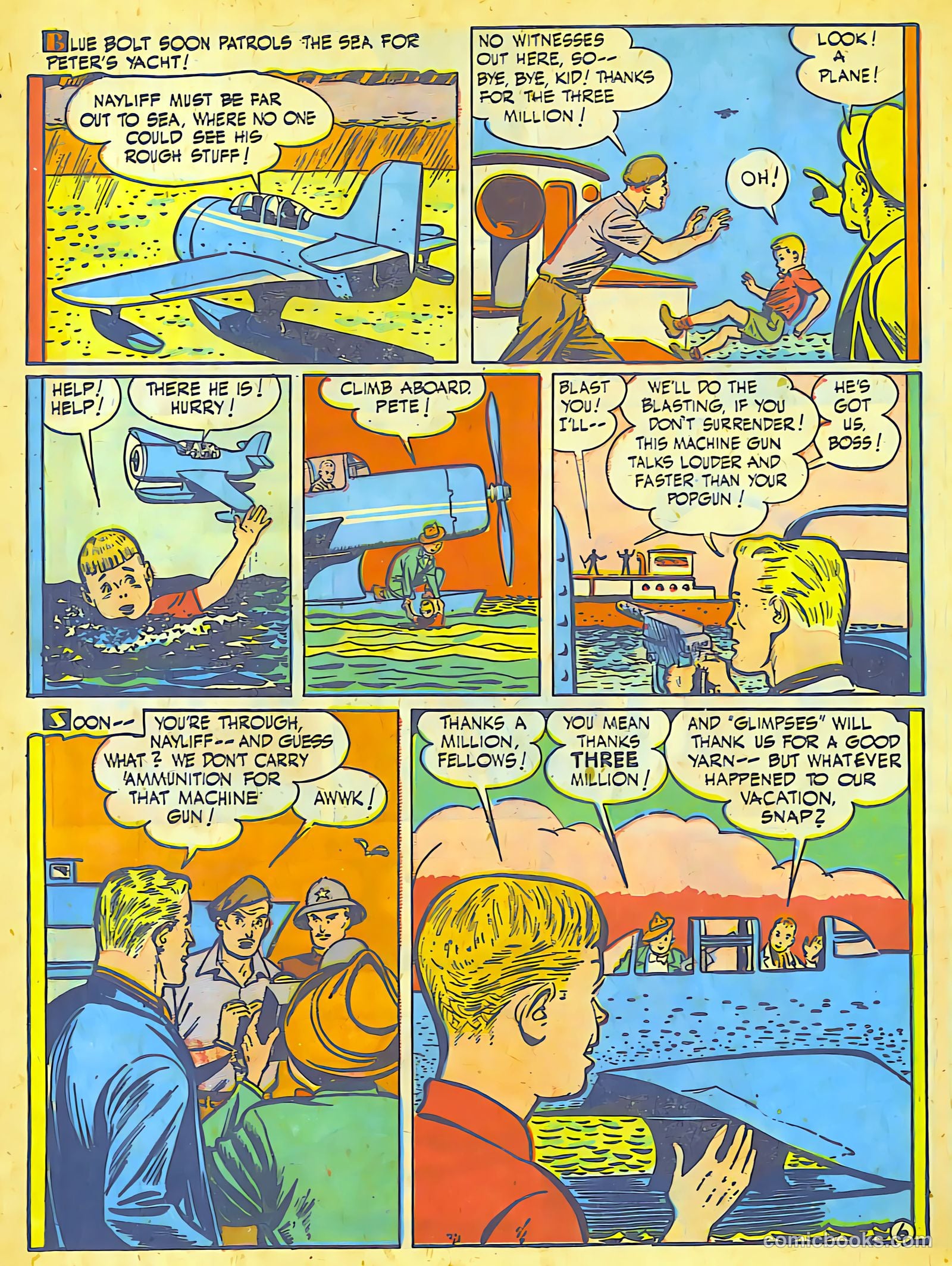 Blue Bolt #104 (1950) — page 7 of 27
