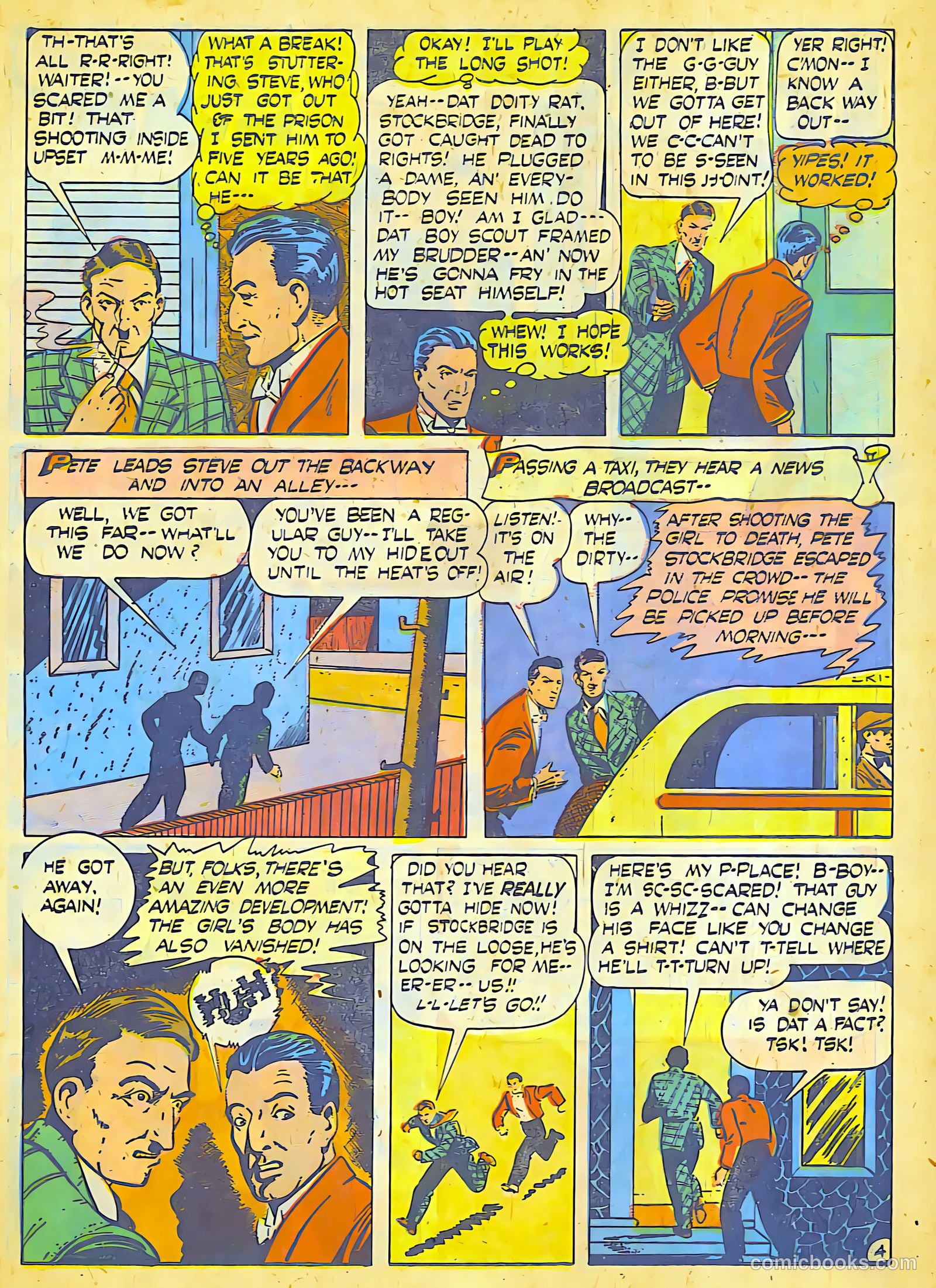 Blue Bolt #104 (1950) — page 11 of 27