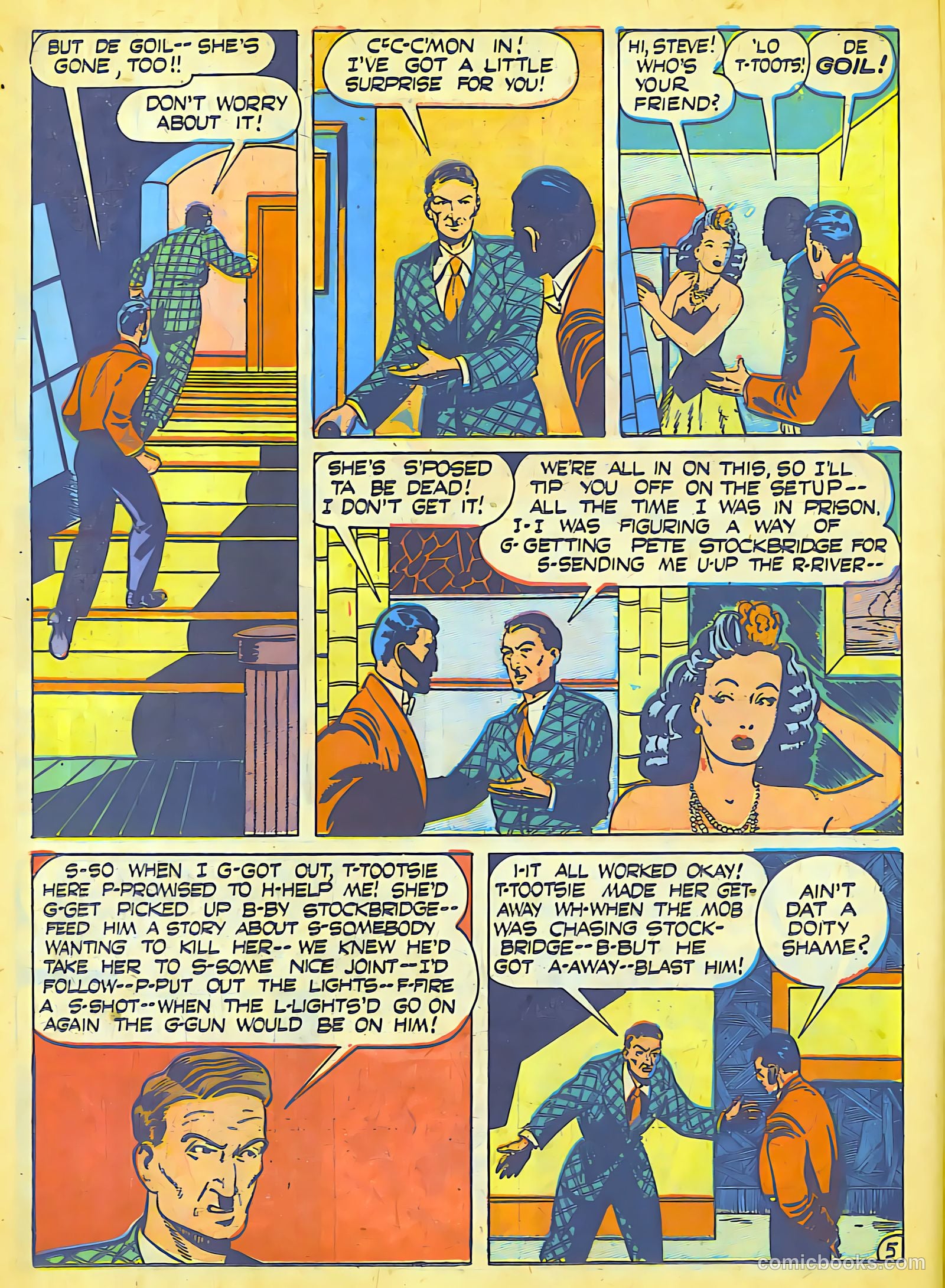 Blue Bolt #104 (1950) — page 12 of 27