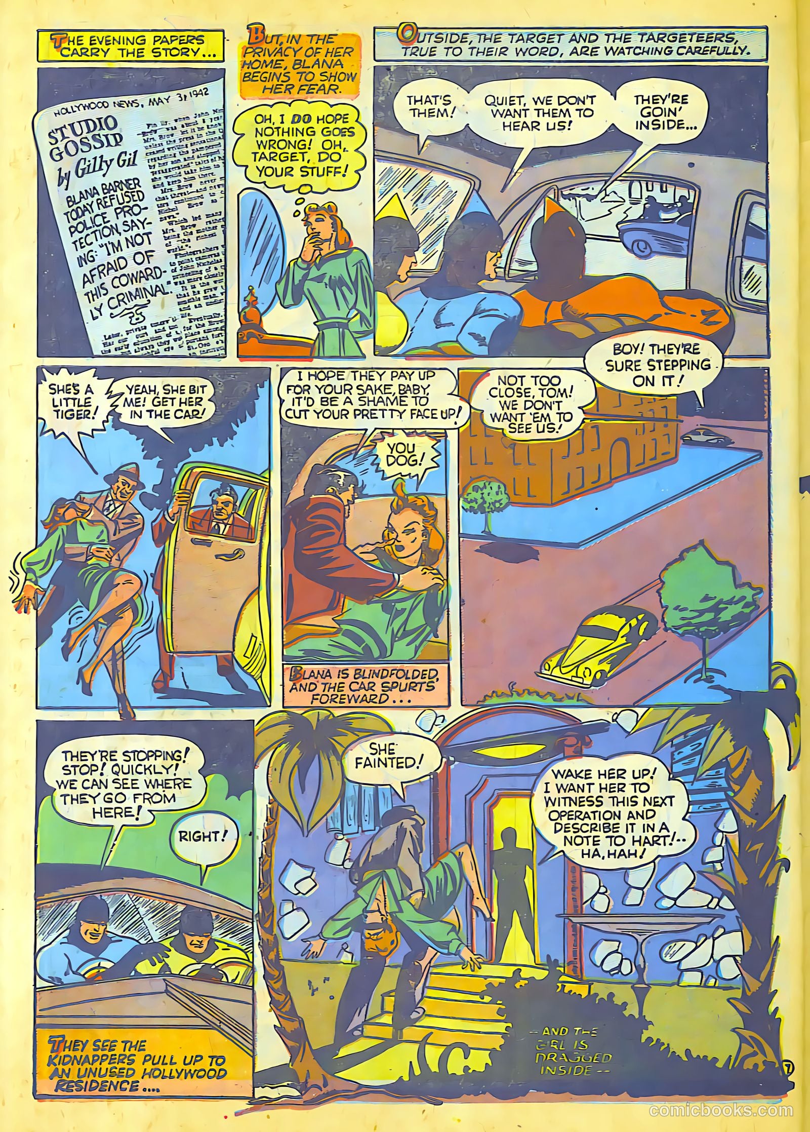 Blue Bolt #104 (1950) — page 25 of 27
