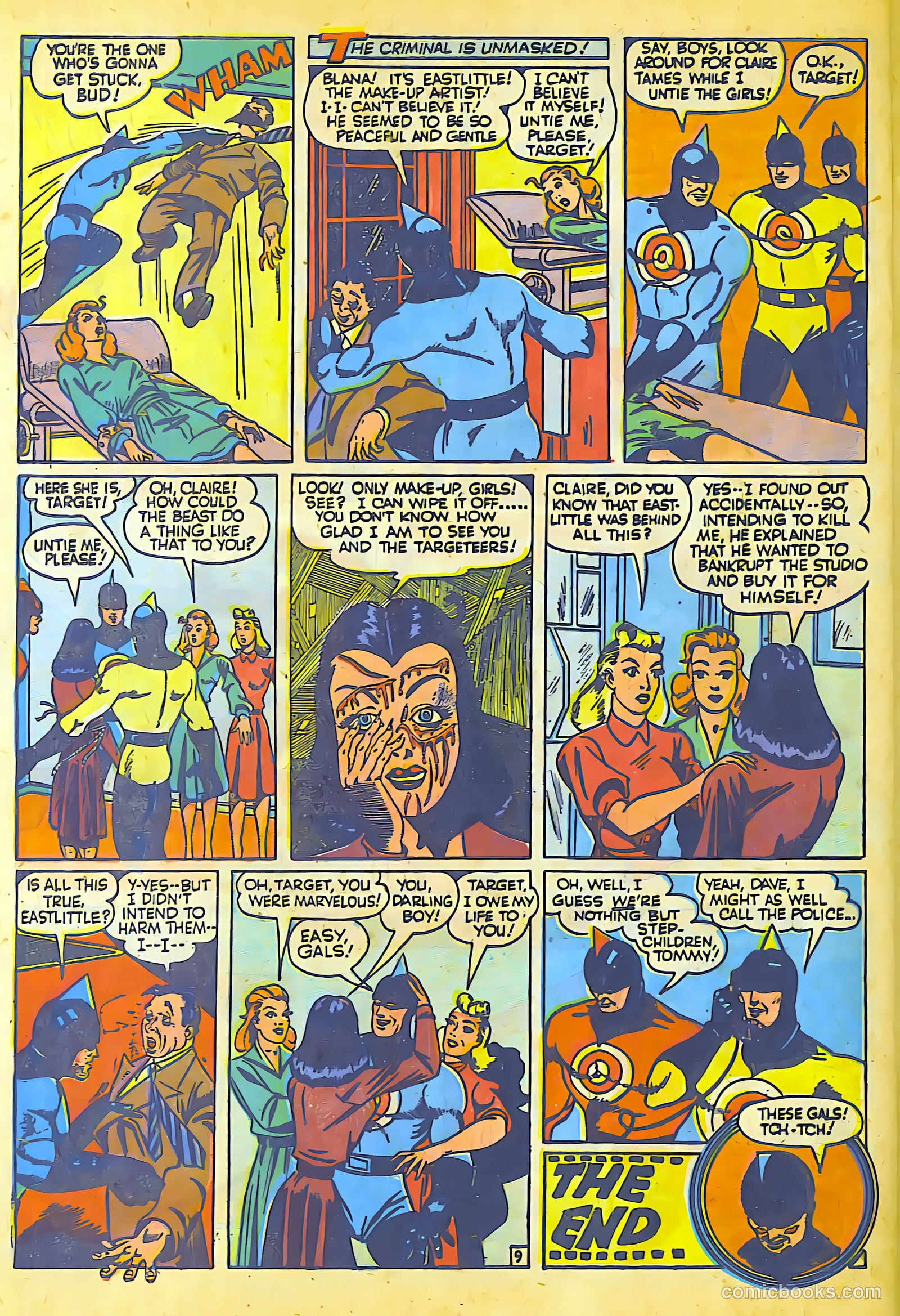 Blue Bolt #104 (1950) — page 27 of 27