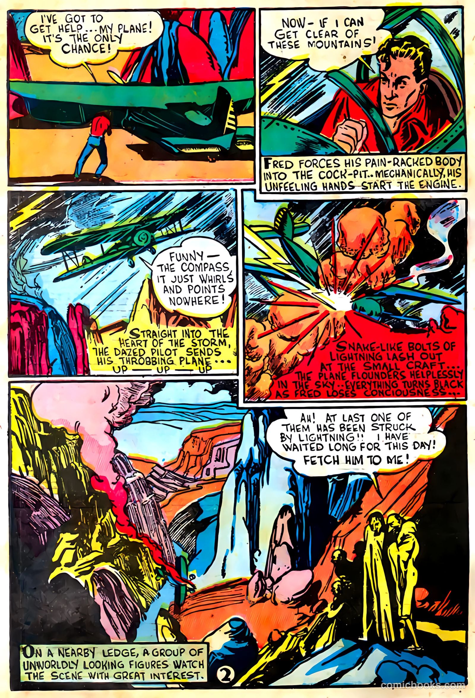 Blue Bolt #105 (1950) — page 2
