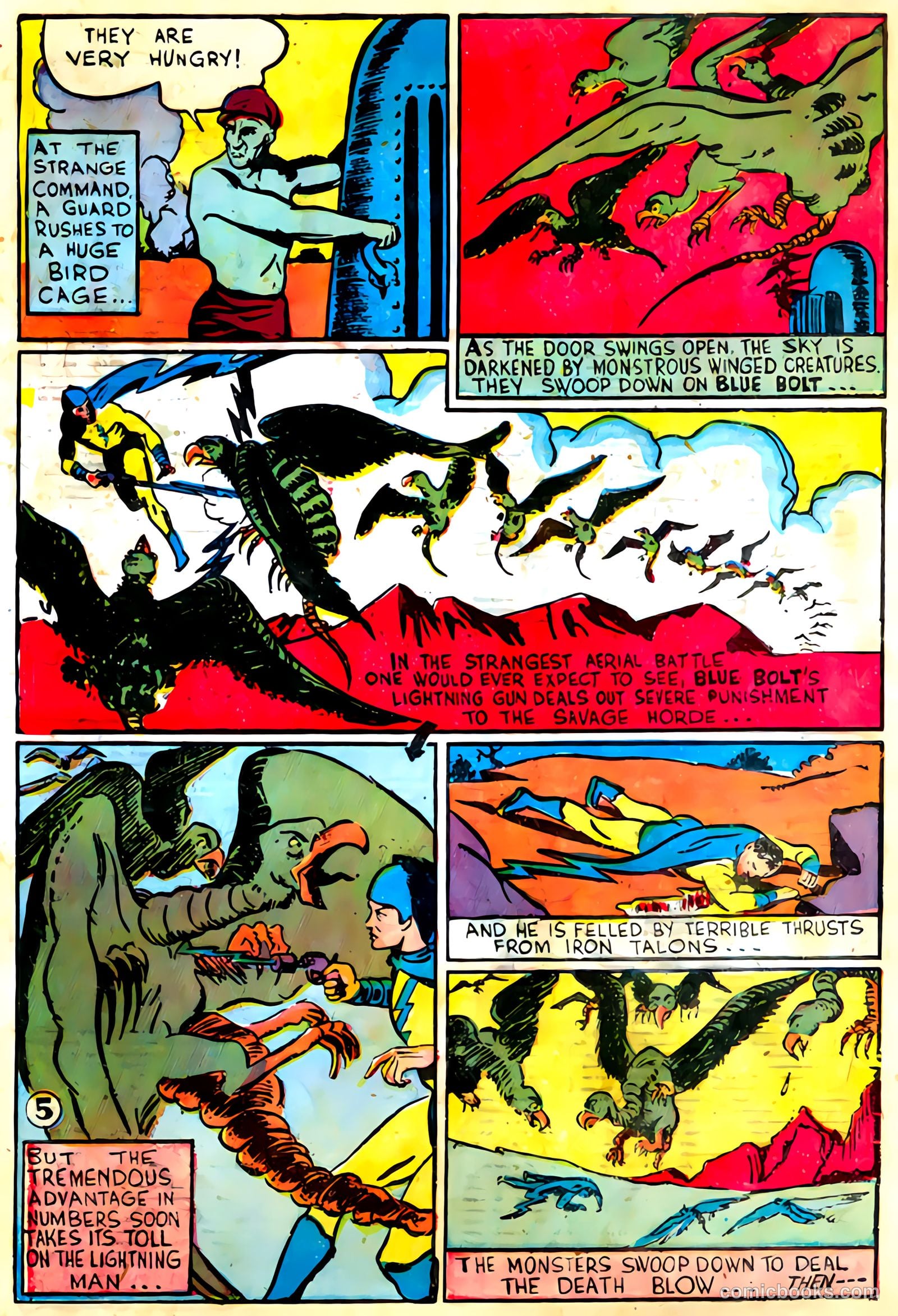 Blue Bolt #105 (1950) — page 5