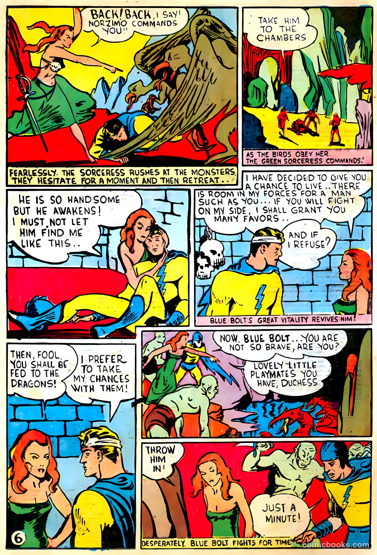 Blue Bolt #105 (1950) — page 6