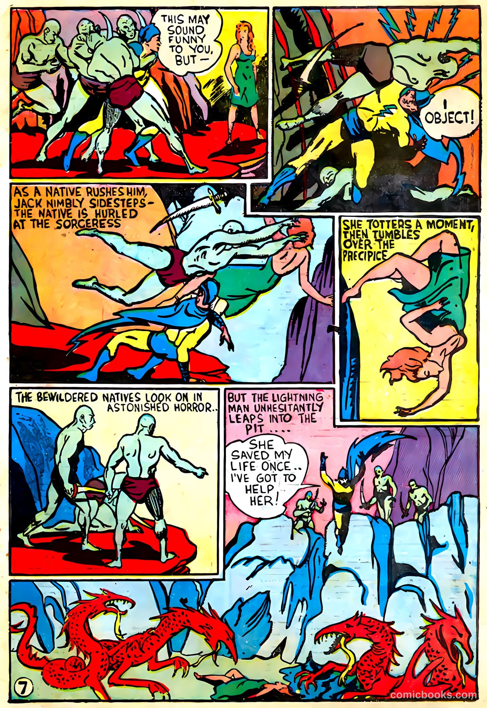 Blue Bolt #105 (1950) — page 7