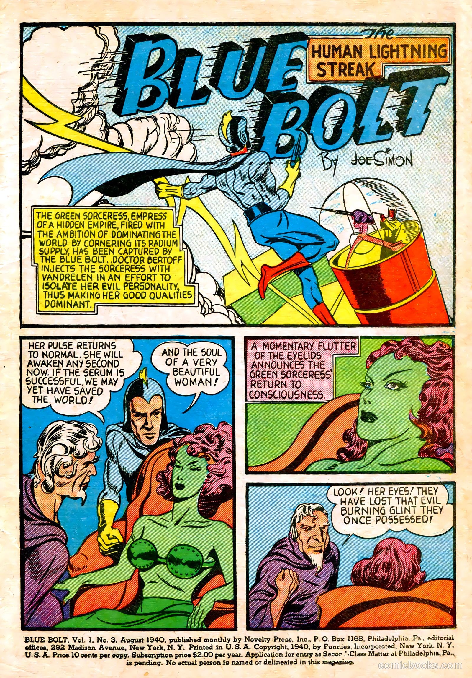 Blue Bolt #107 (1950) — page 29 of 40