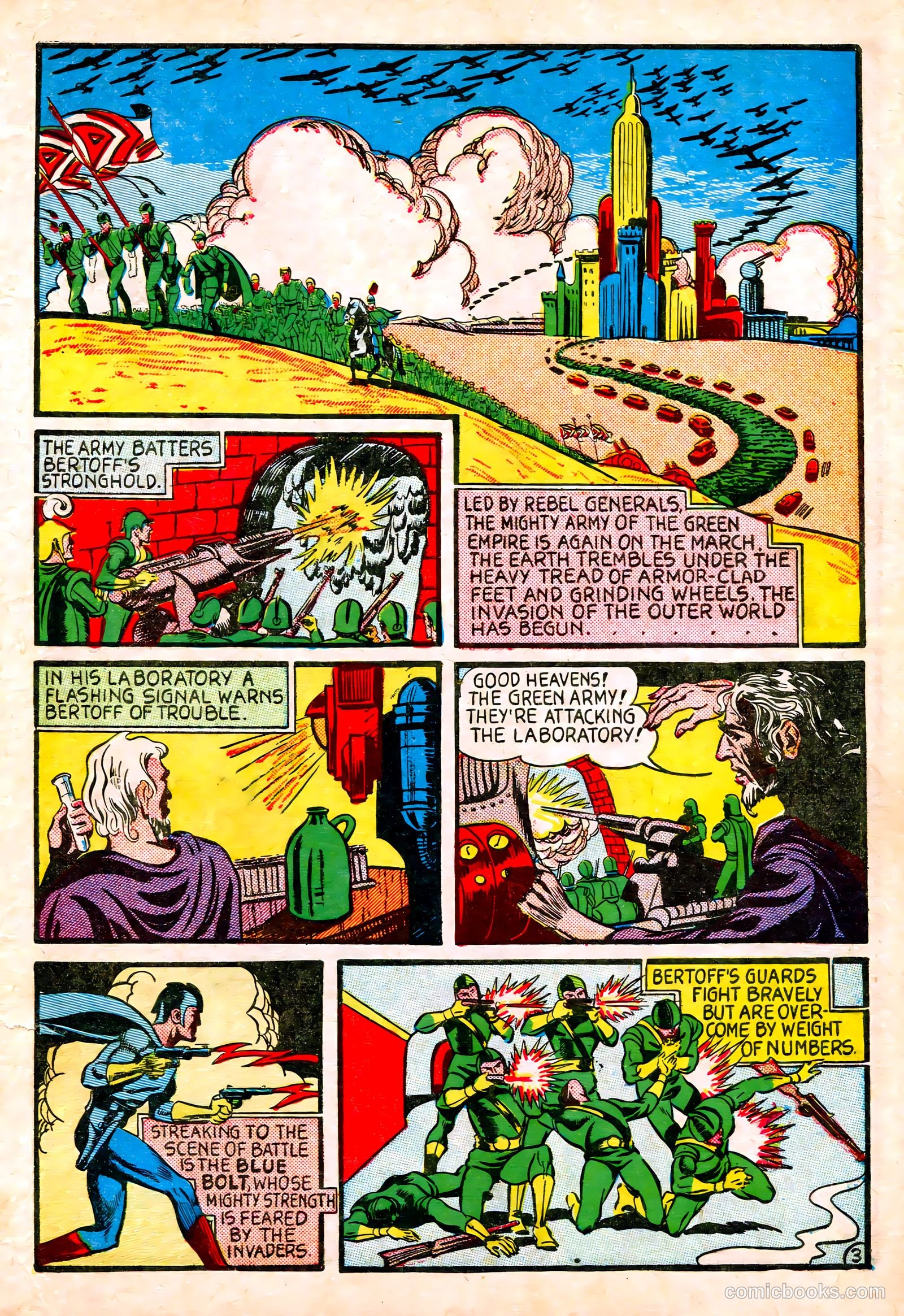 Blue Bolt #107 (1950) — page 31 of 40