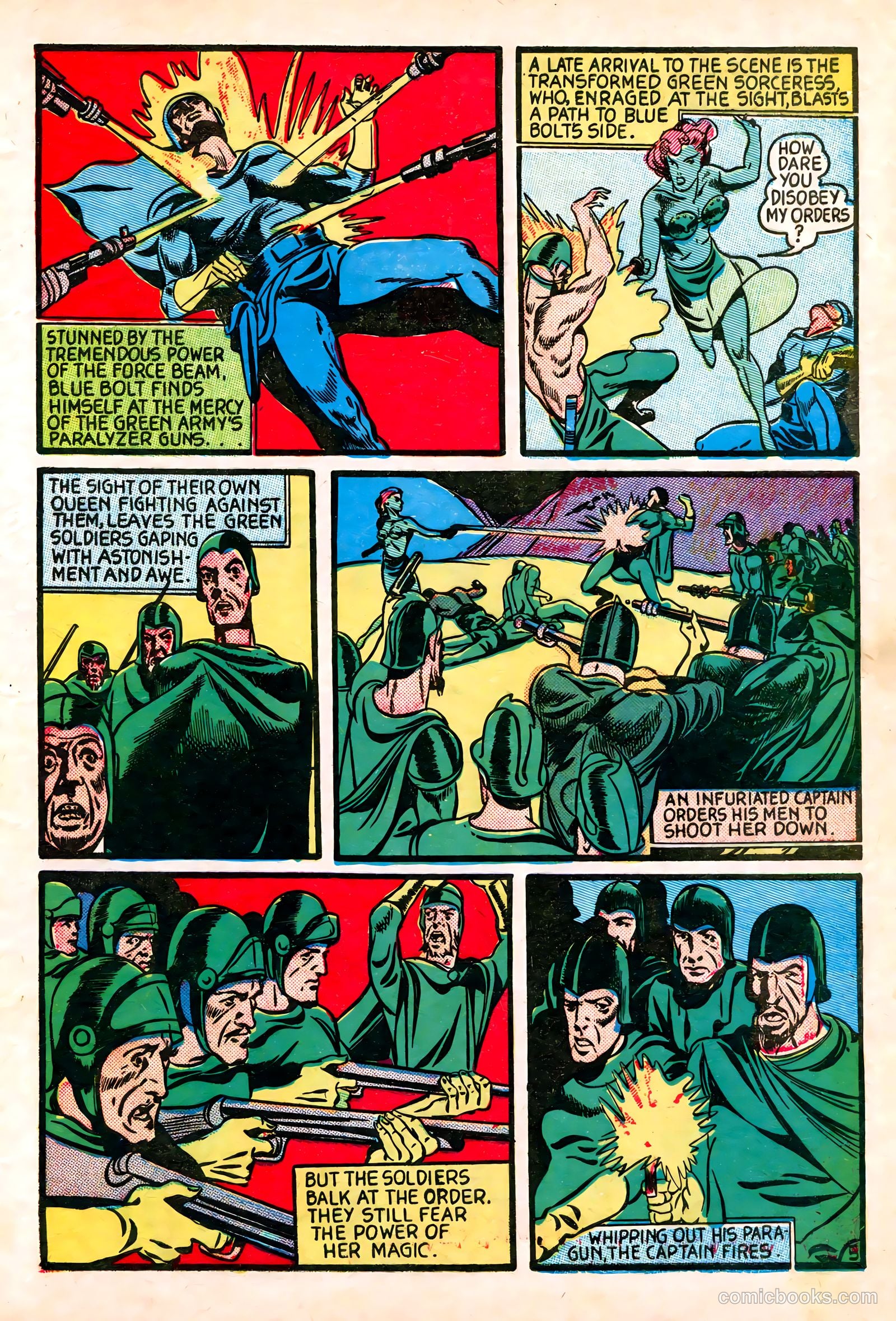 Blue Bolt #107 (1950) — page 33 of 40