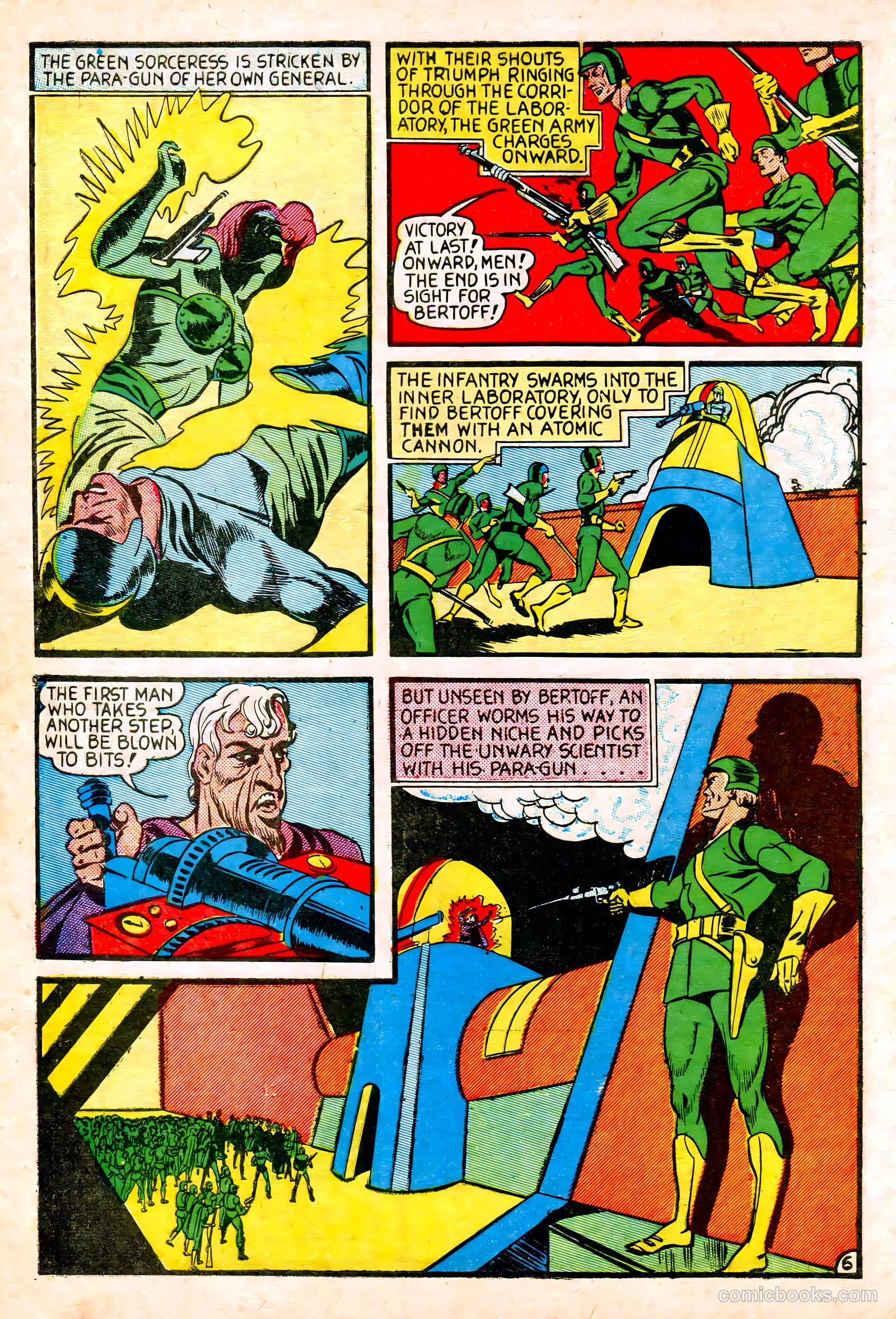 Blue Bolt #107 (1950) — page 34 of 40