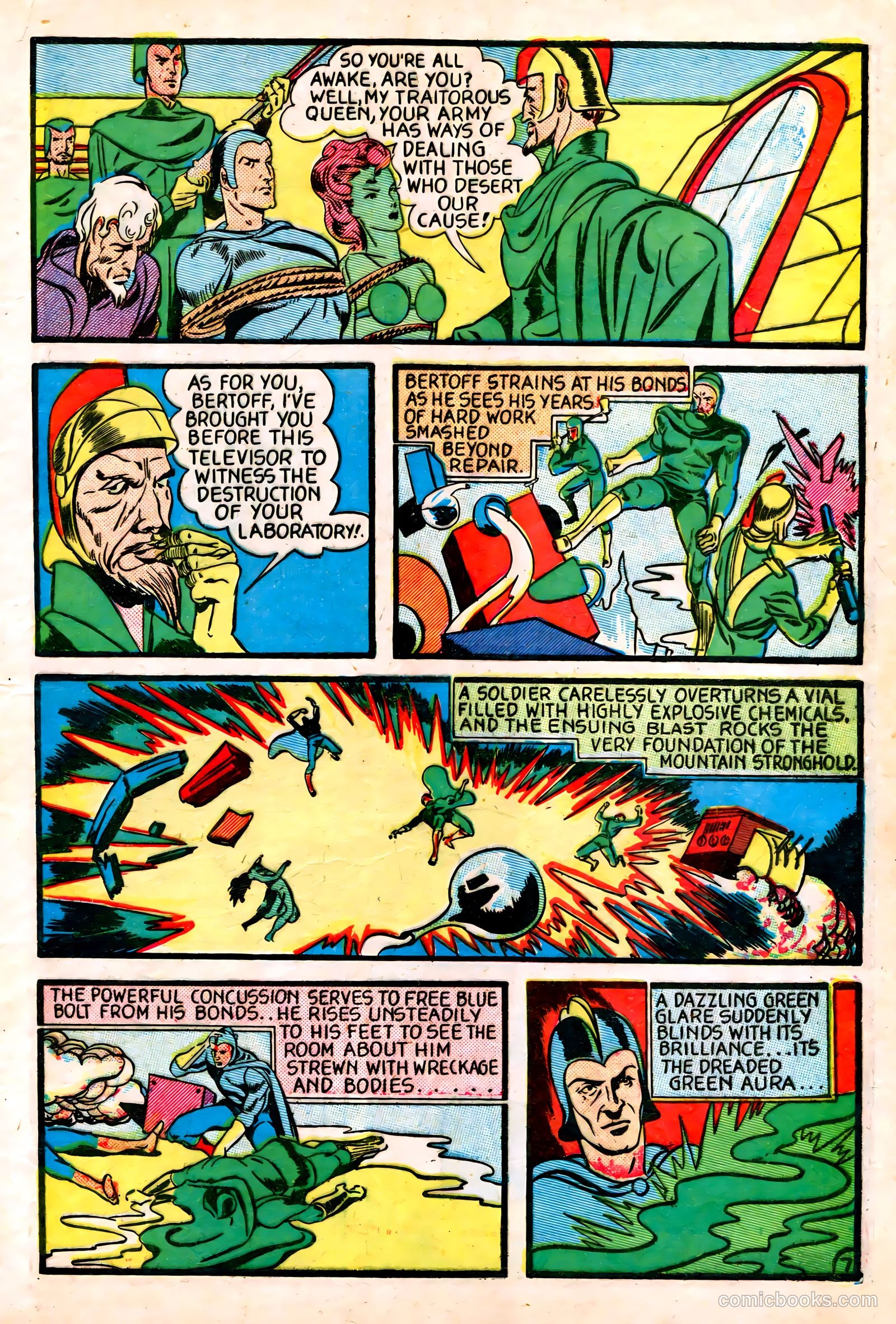 Blue Bolt #107 (1950) — page 35 of 40