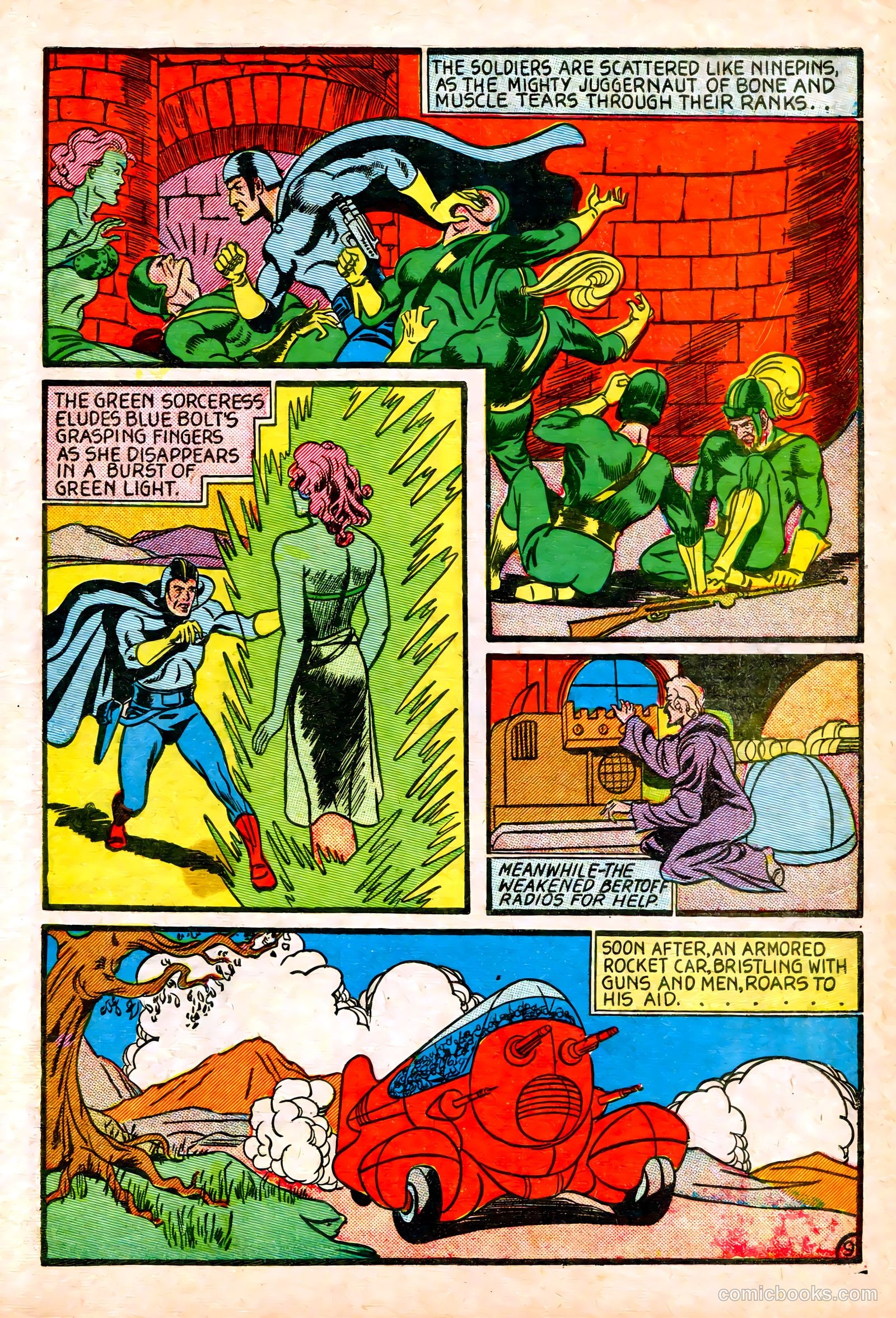 Blue Bolt #107 (1950) — page 37 of 40