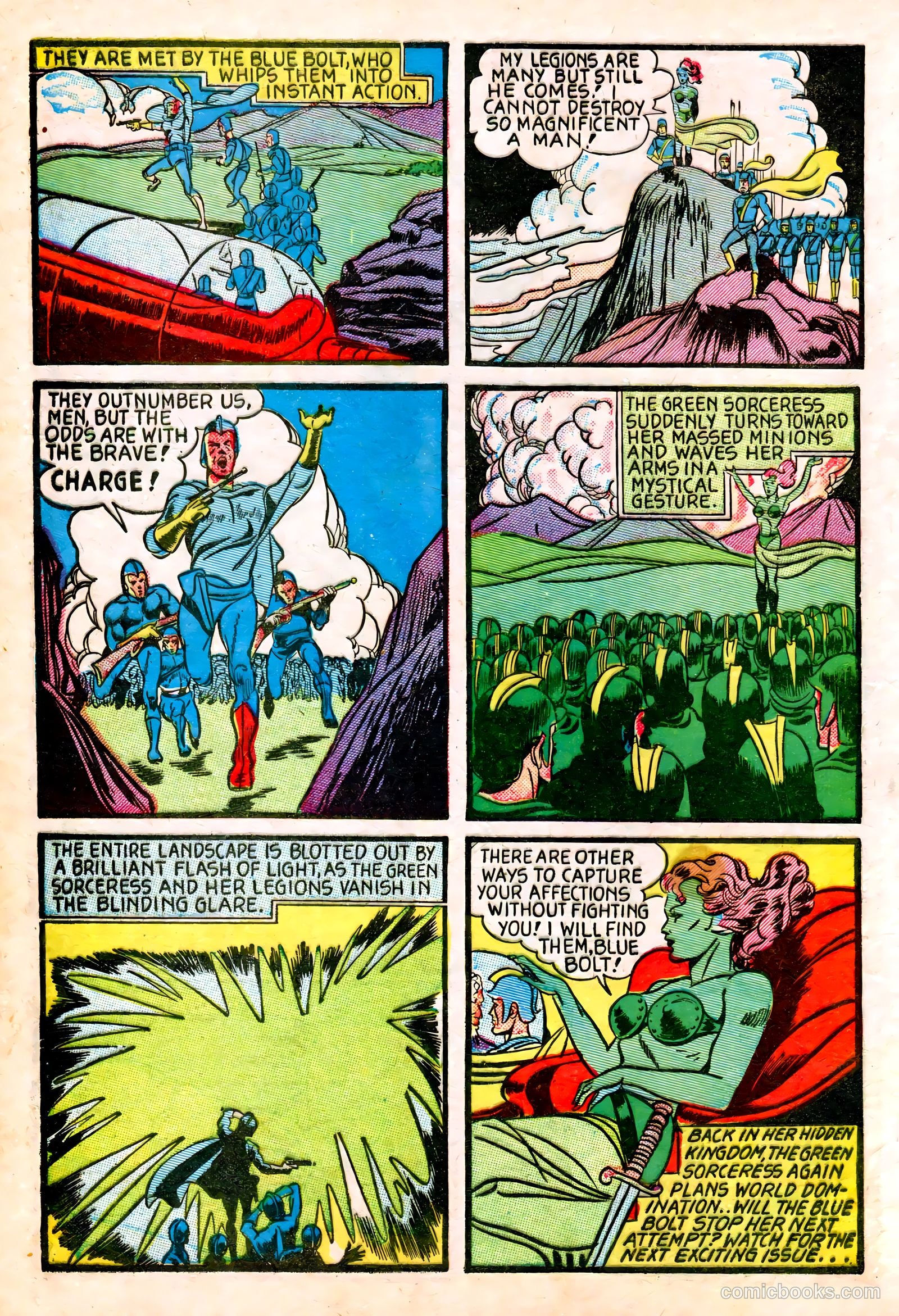 Blue Bolt #107 (1950) — page 38 of 40
