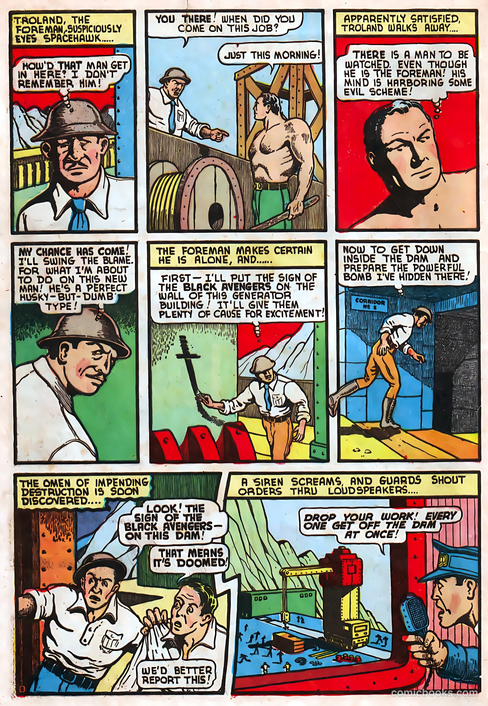 Blue Bolt #109 (1951) — page 6 of 34