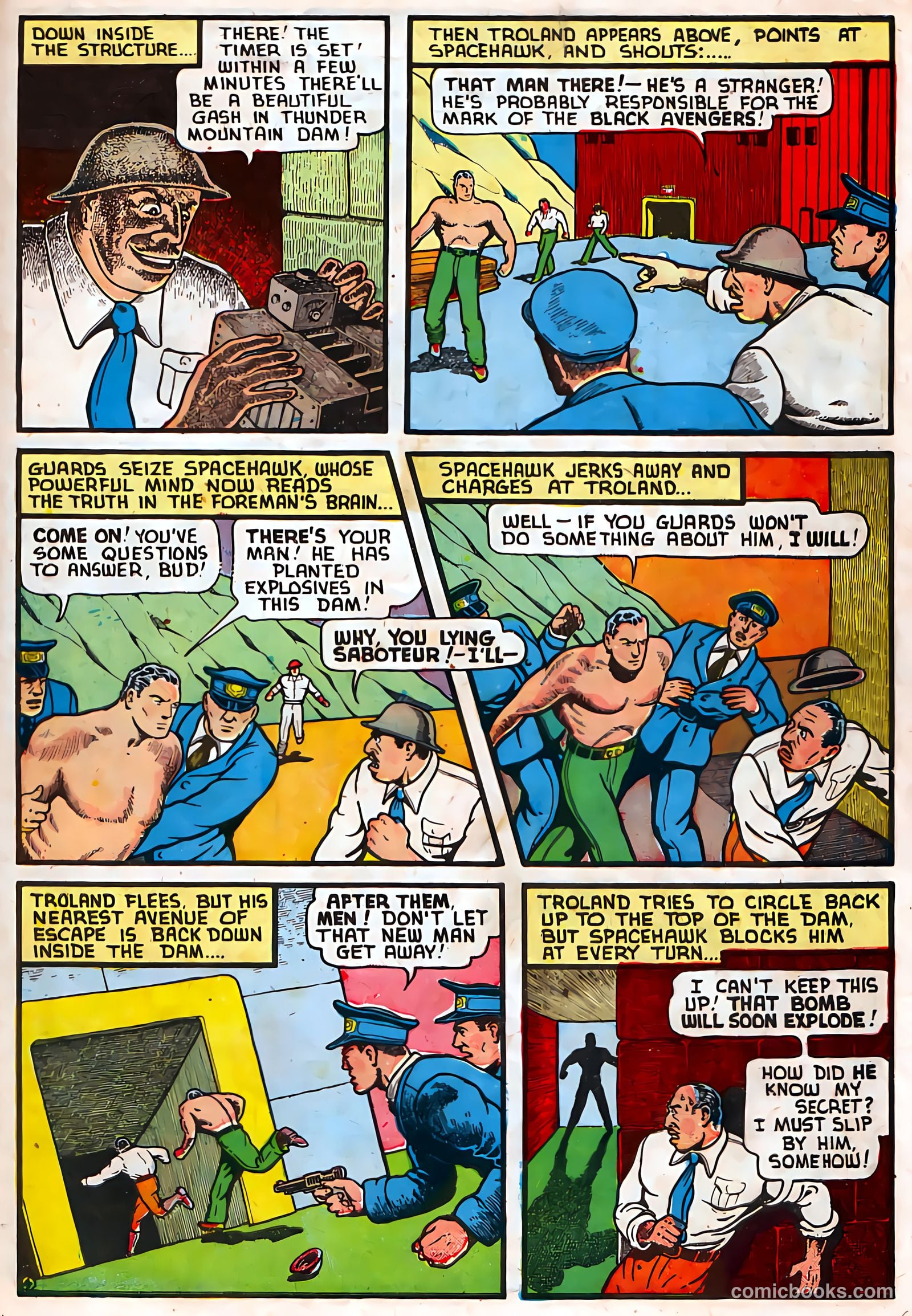 Blue Bolt #109 (1951) — page 7 of 34