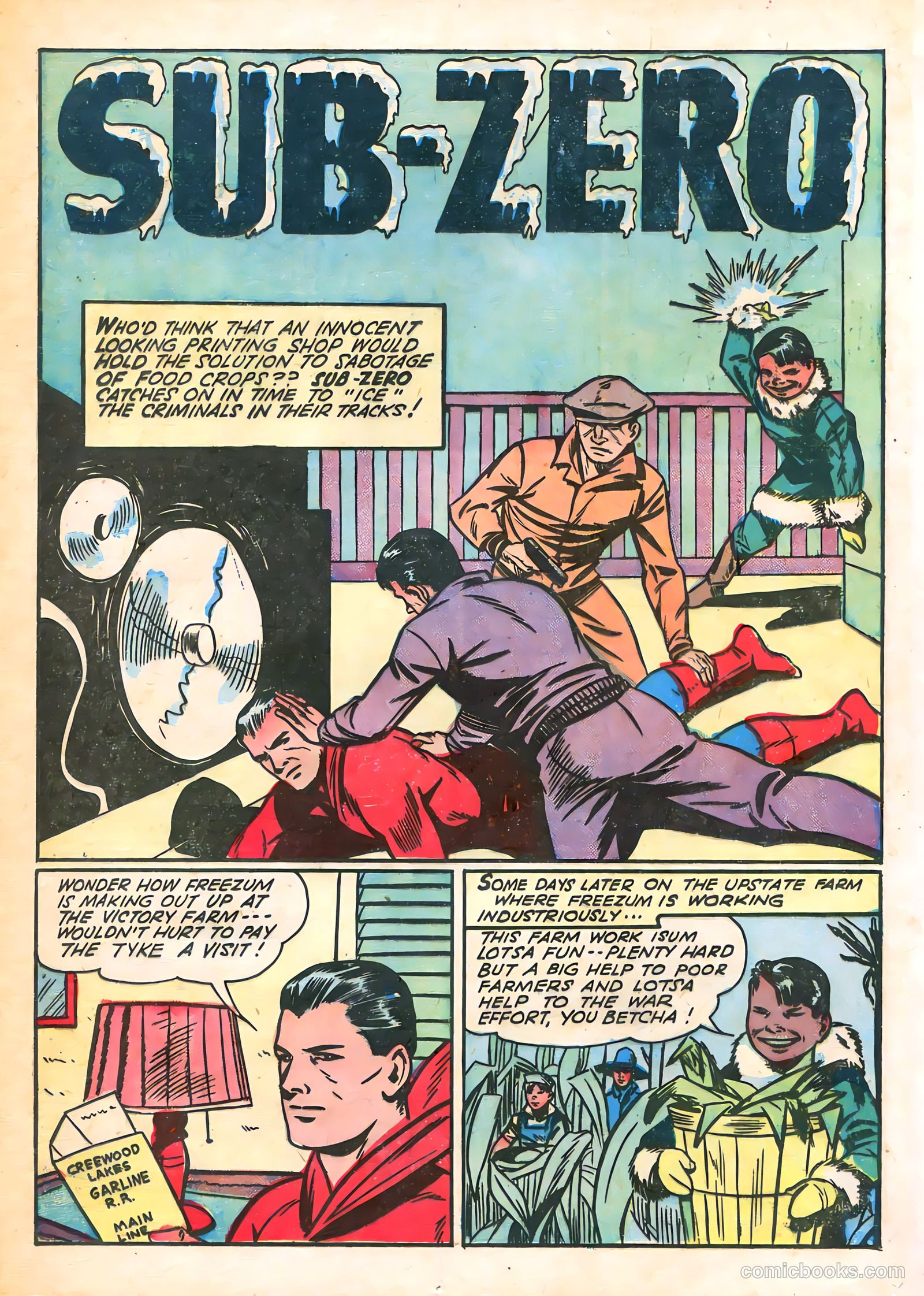 Blue Bolt #109 (1951) — page 18 of 34