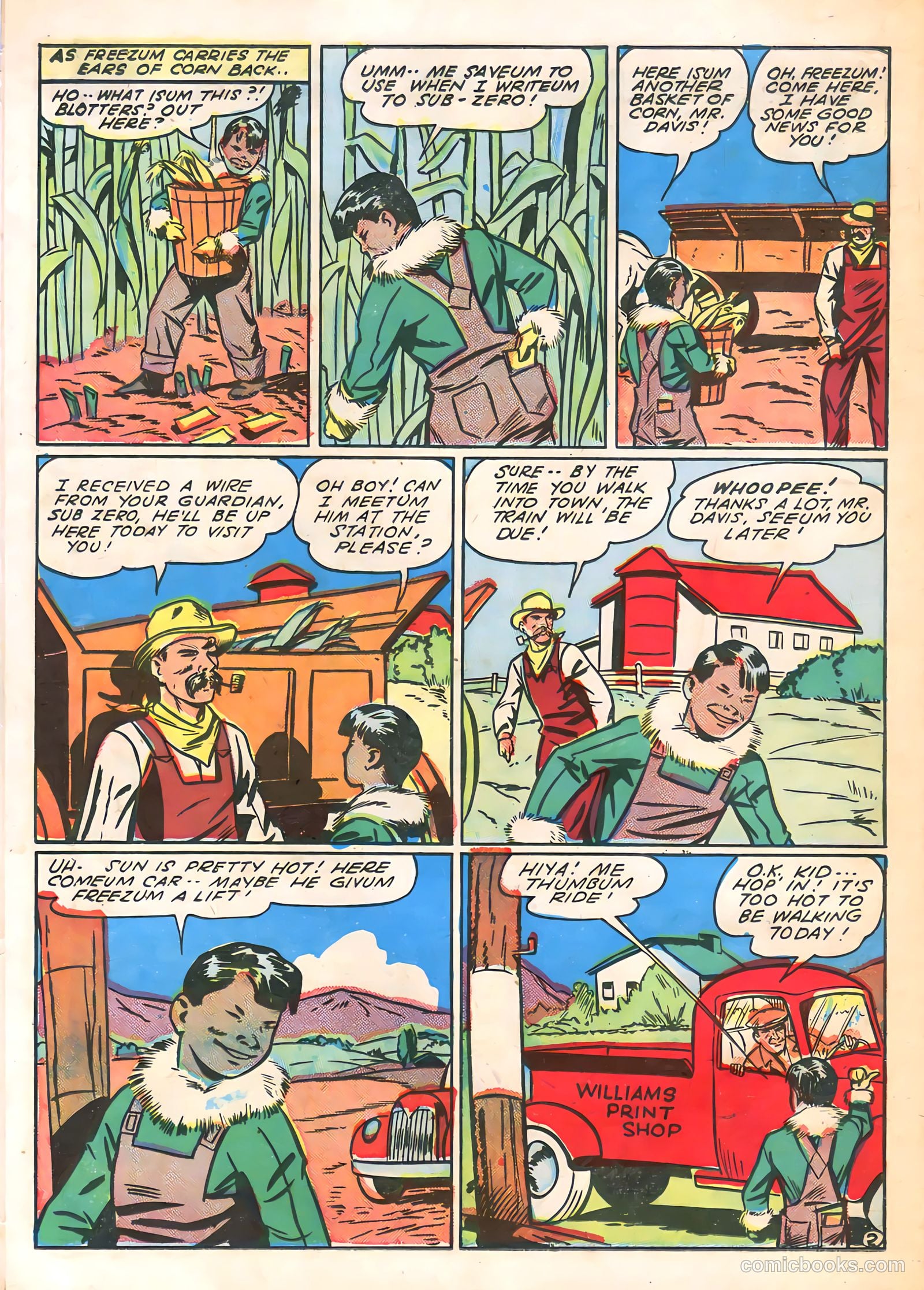 Blue Bolt #109 (1951) — page 19 of 34