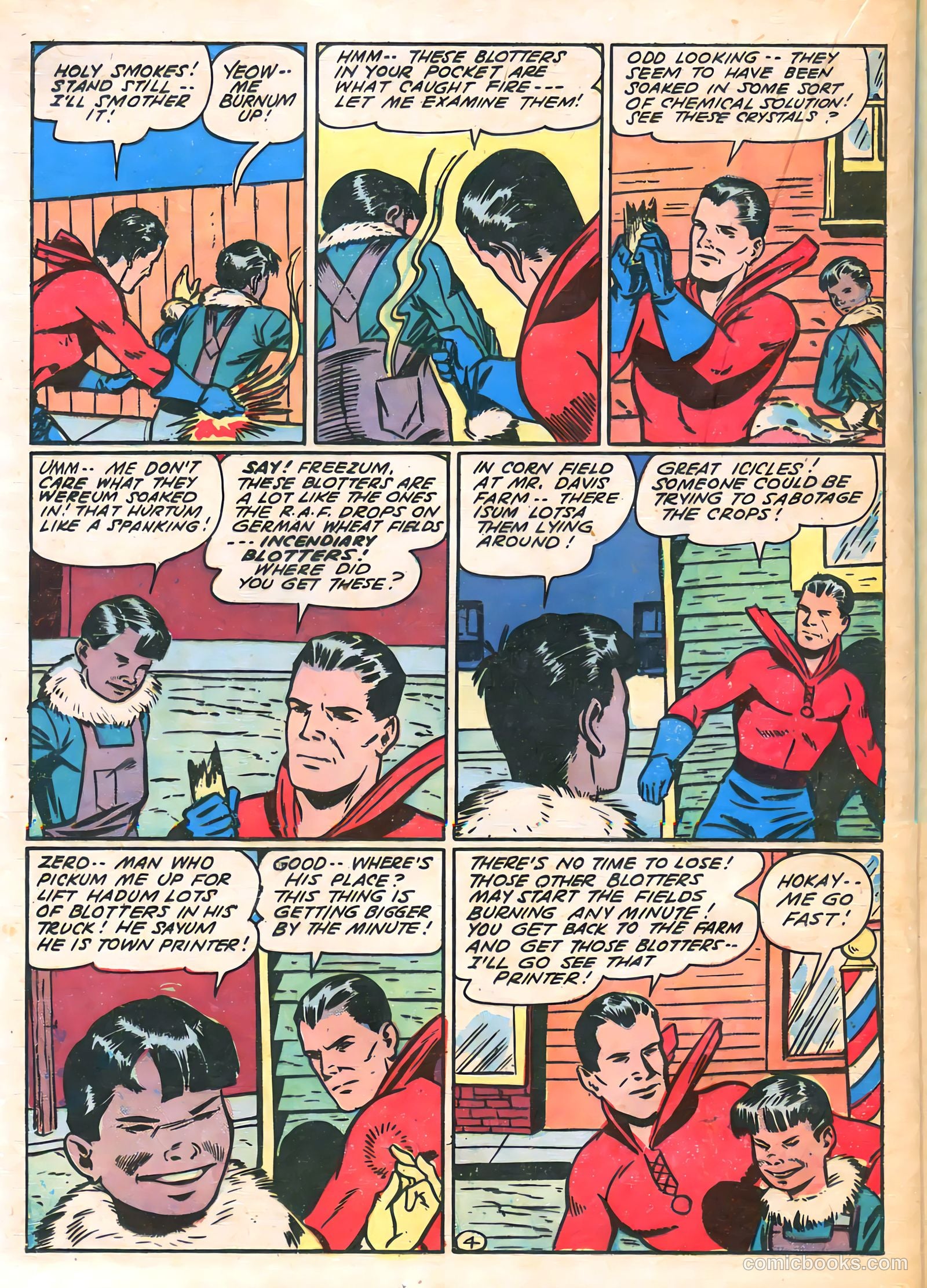 Blue Bolt #109 (1951) — page 21 of 34
