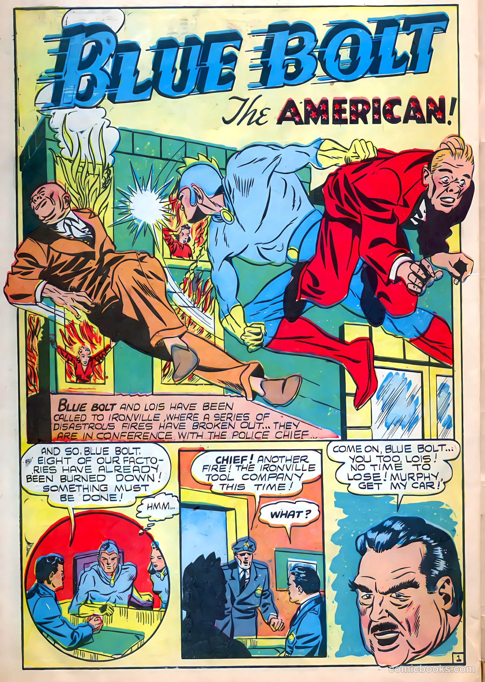 Blue Bolt #109 (1951) — page 25 of 34