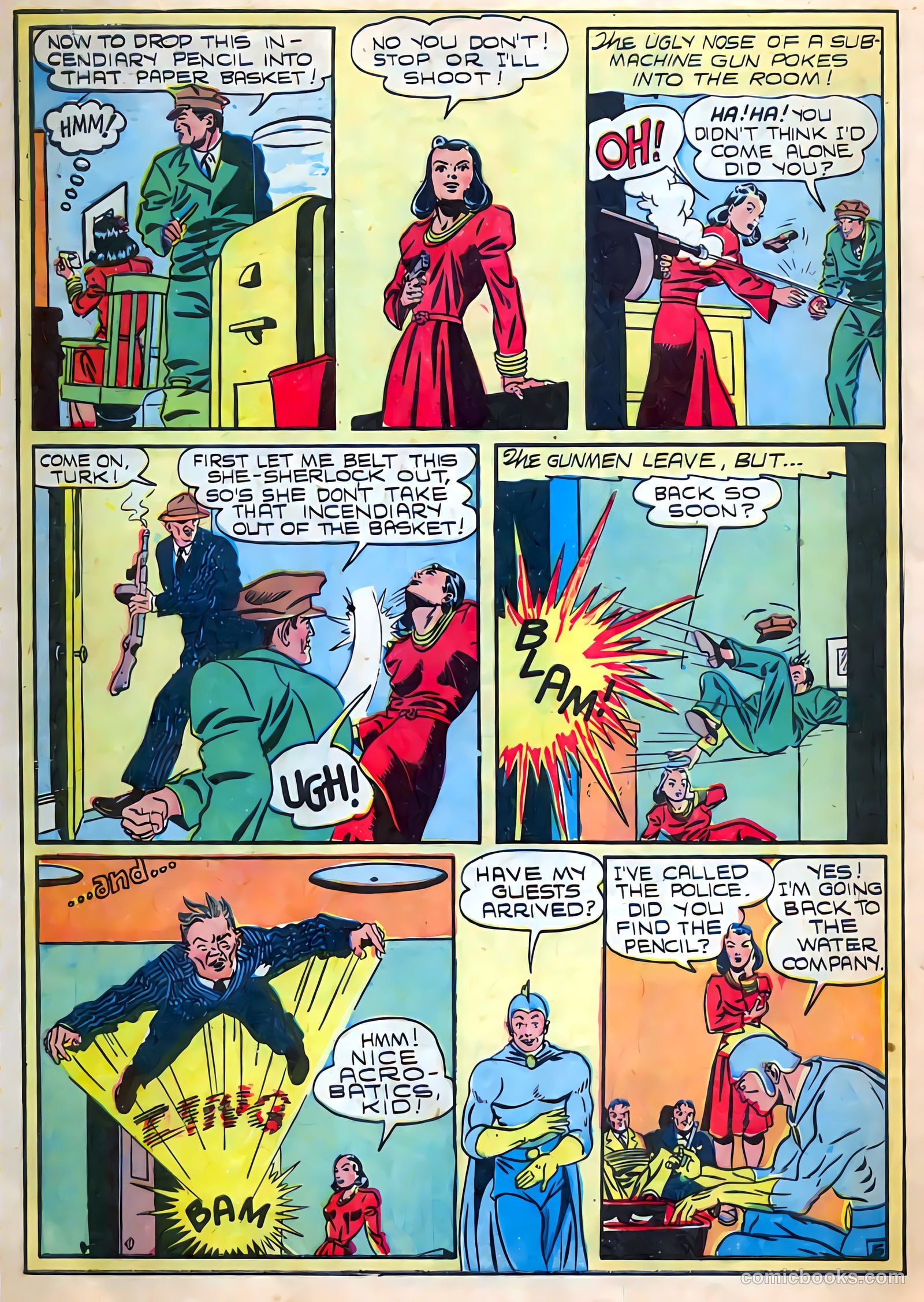 Blue Bolt #109 (1951) — page 30 of 34