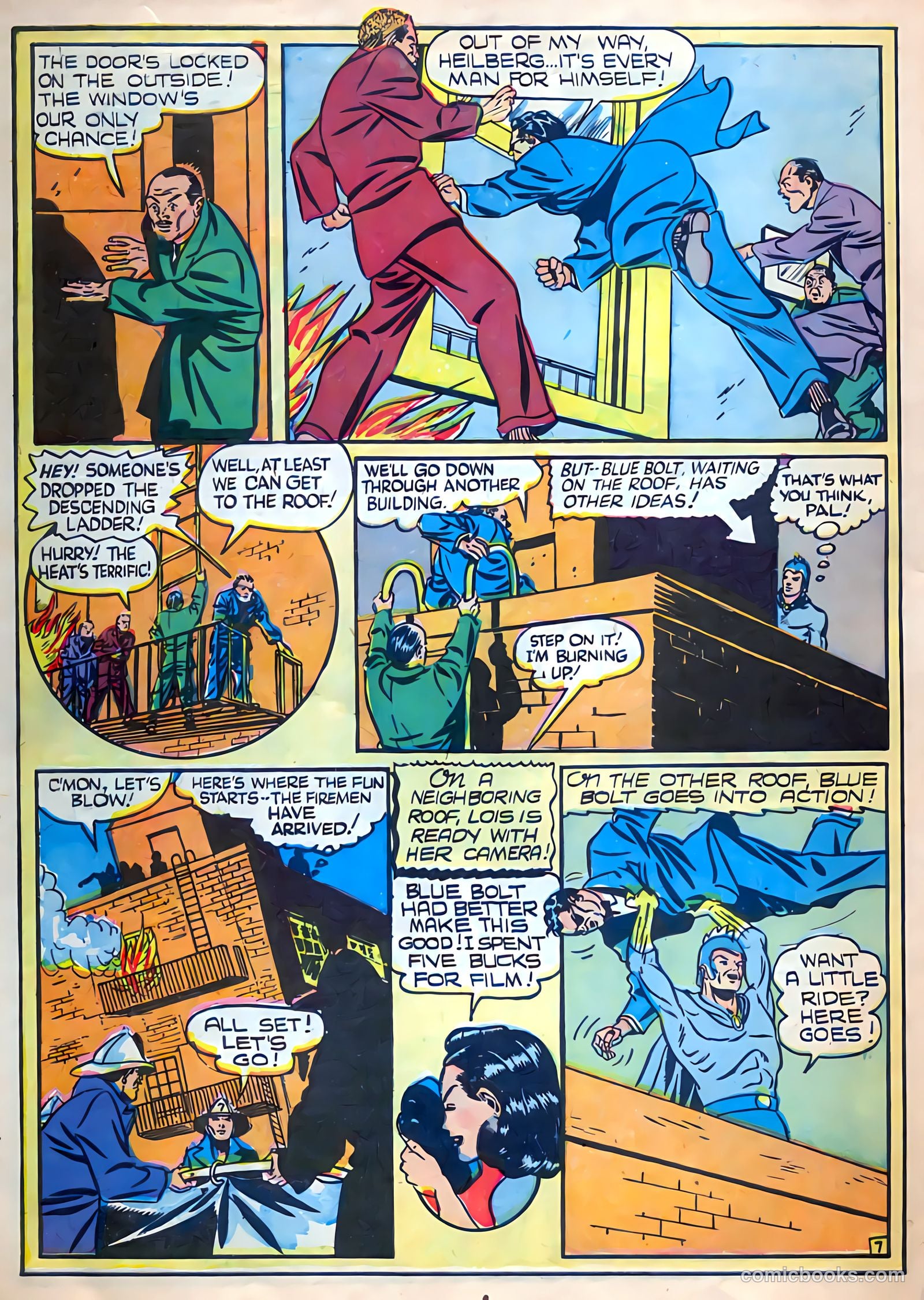 Blue Bolt #109 (1951) — page 32 of 34