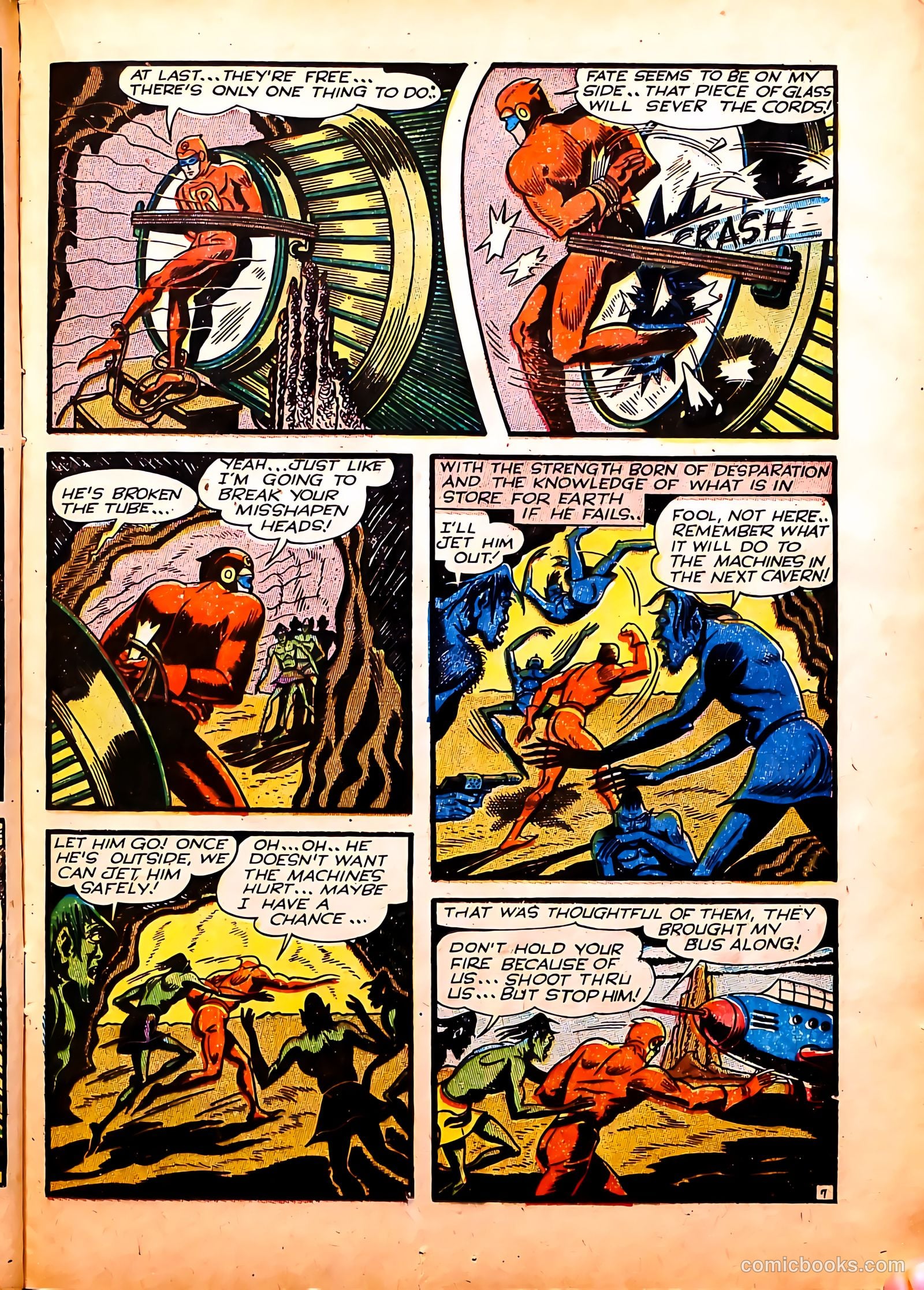 Blue Bolt #111 (1951) — page 18 of 30