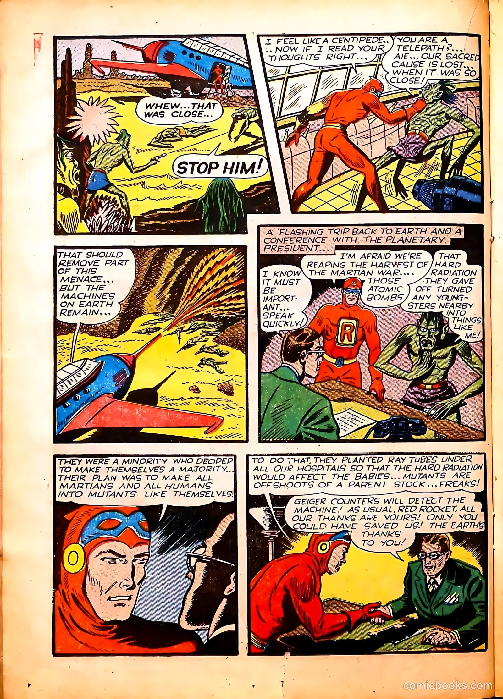 Blue Bolt #111 (1951) — page 19 of 30