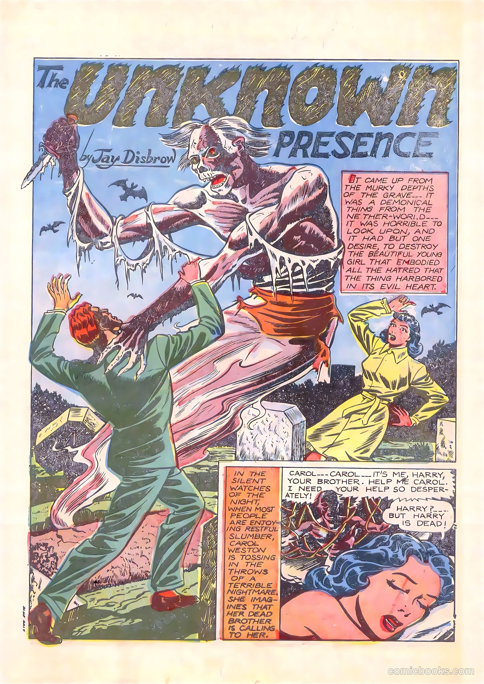 Blue Bolt #113 (1952) — page 3 of 36