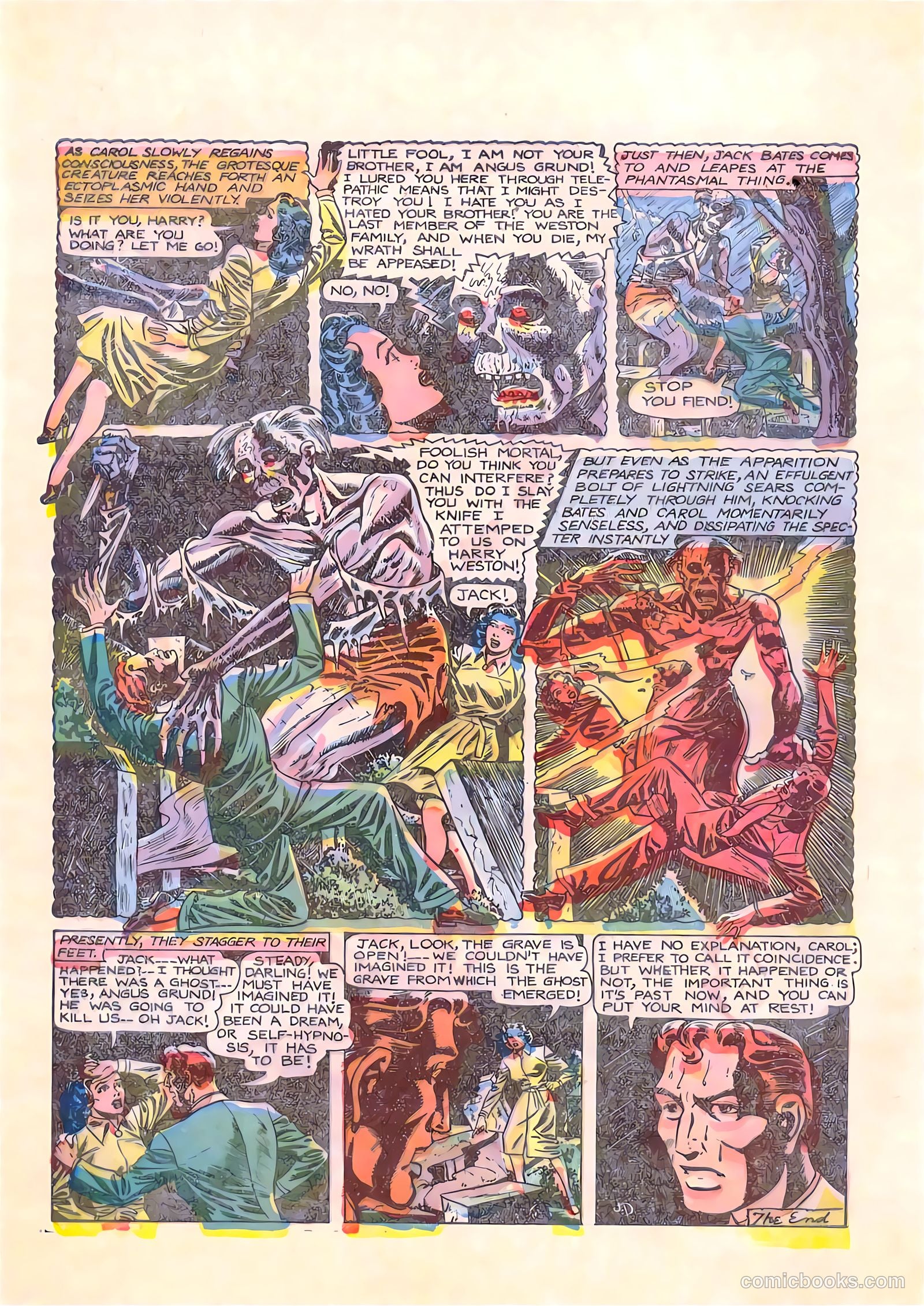Blue Bolt #113 (1952) — page 8 of 36