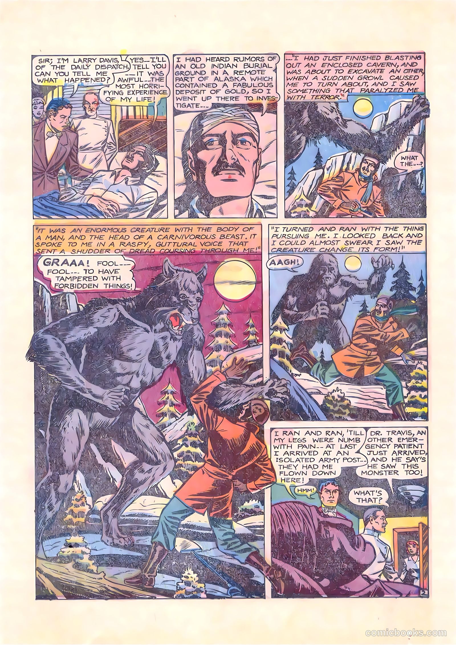 Blue Bolt #113 (1952) — page 13 of 36