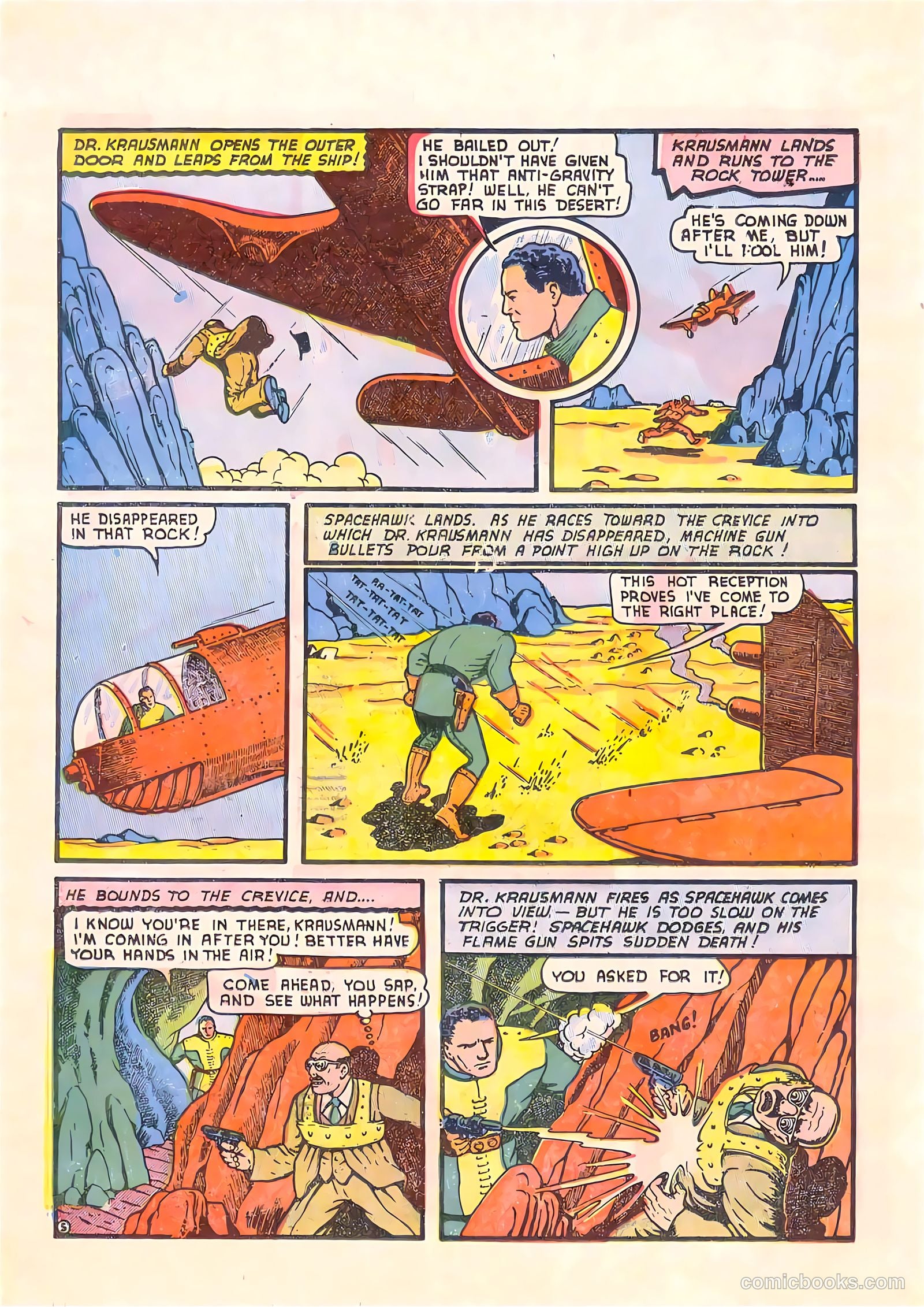 Blue Bolt #113 (1952) — page 22 of 36