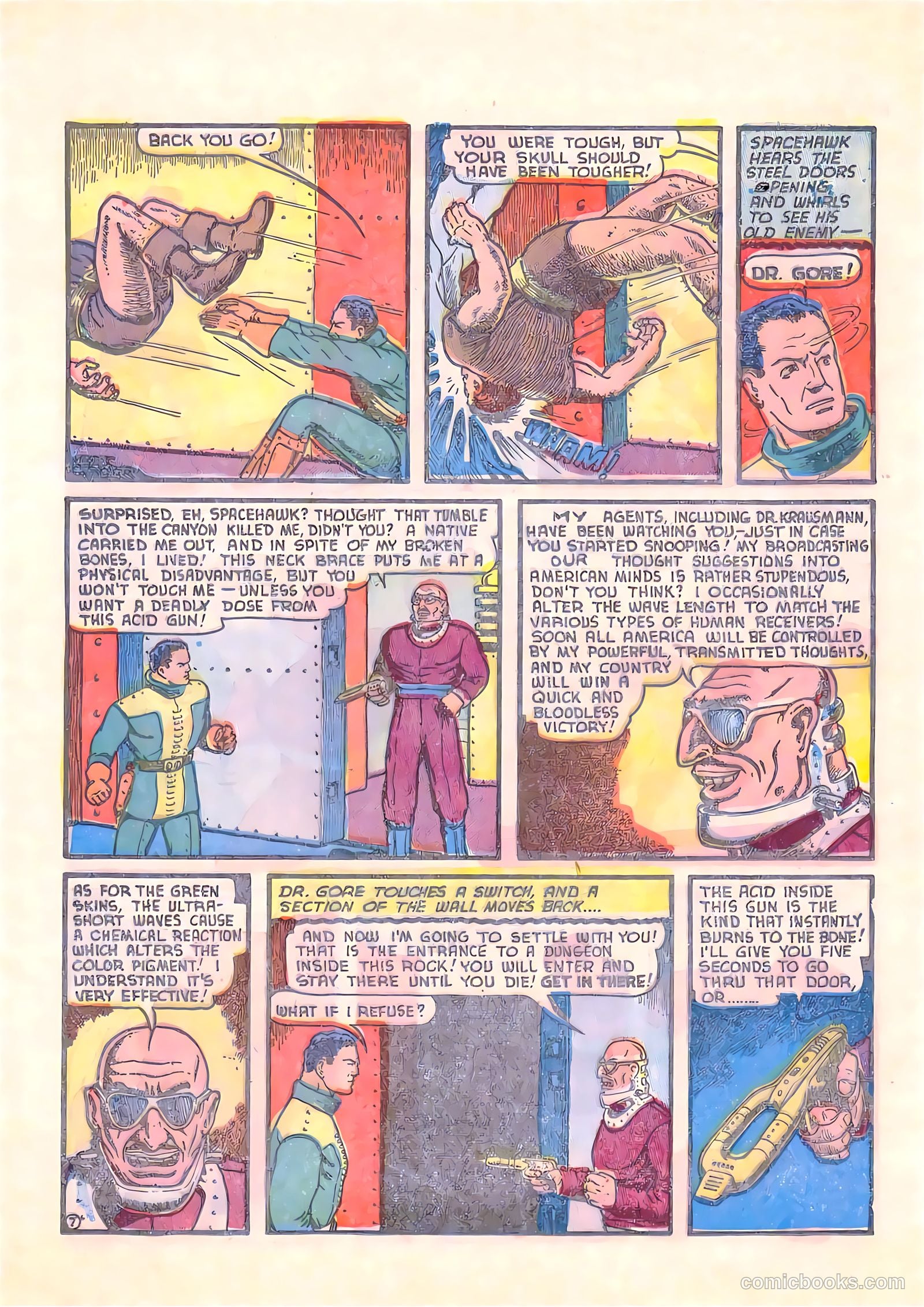 Blue Bolt #113 (1952) — page 24 of 36