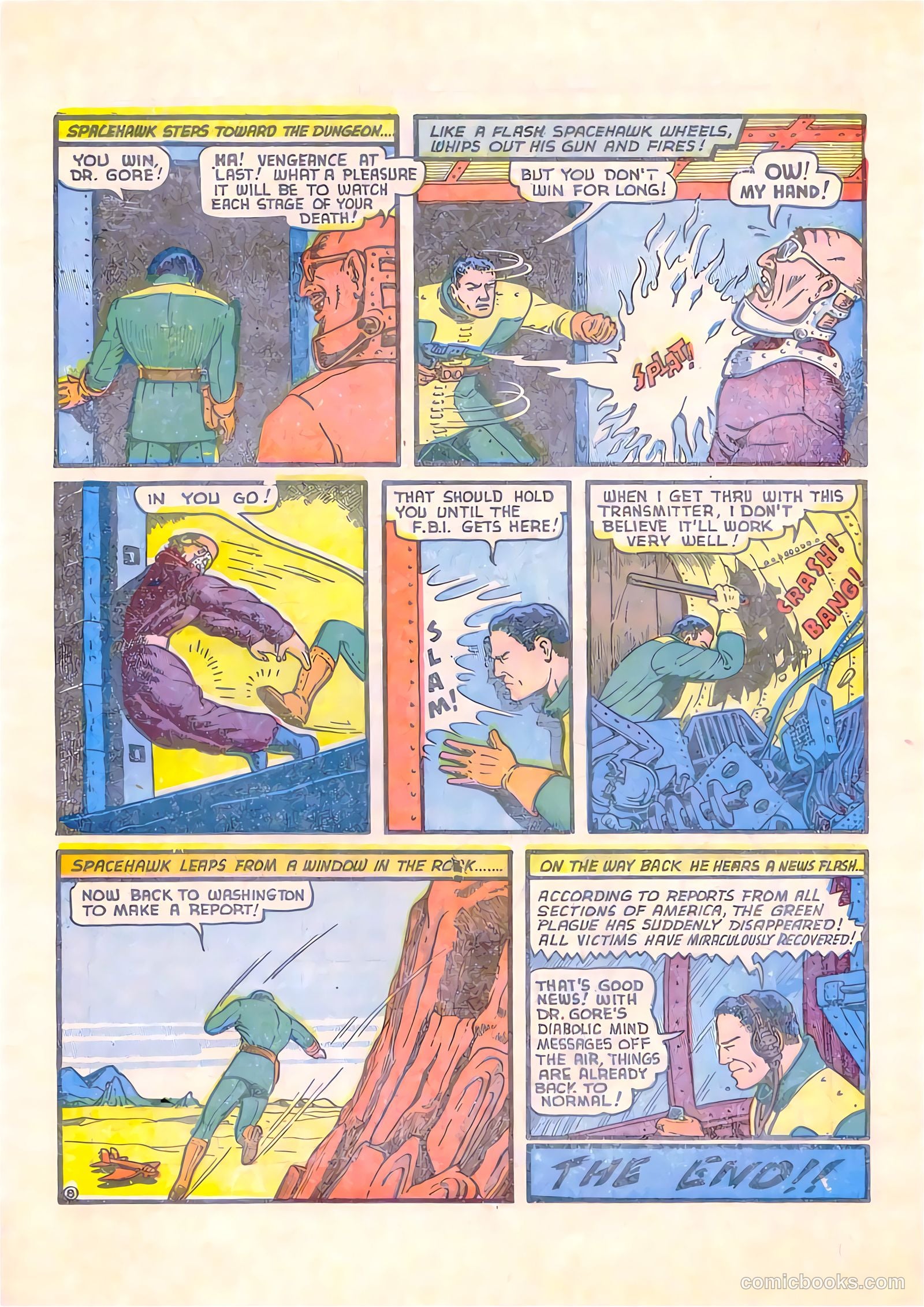 Blue Bolt #113 (1952) — page 25 of 36