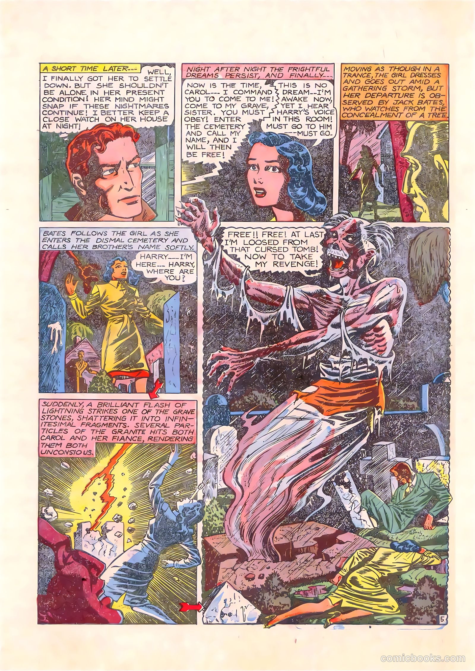 Blue Bolt #115 (1952) — page 7 of 35