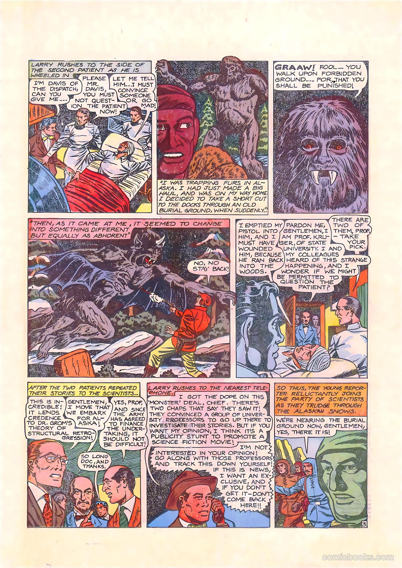 Blue Bolt #115 (1952) — page 14 of 35
