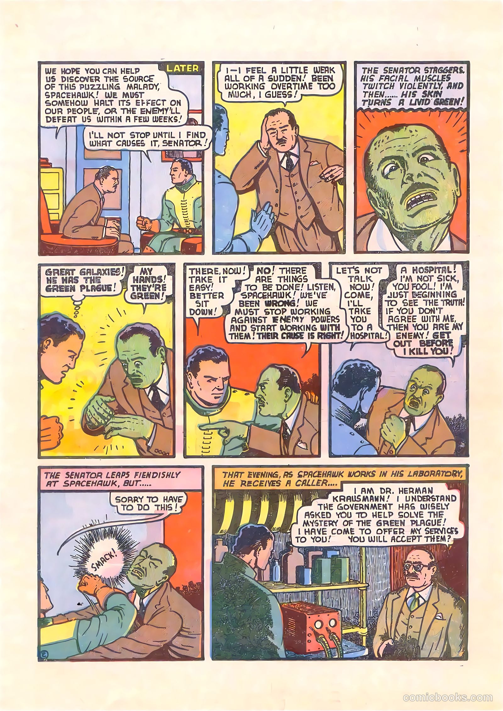 Blue Bolt #115 (1952) — page 19 of 35
