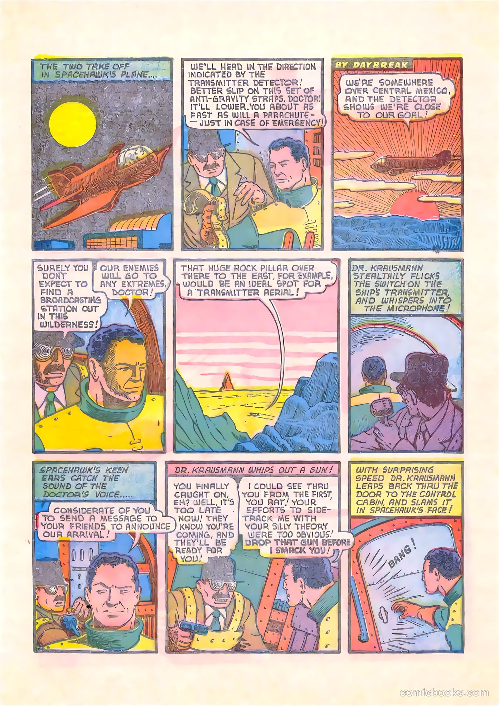 Blue Bolt #115 (1952) — page 21 of 35