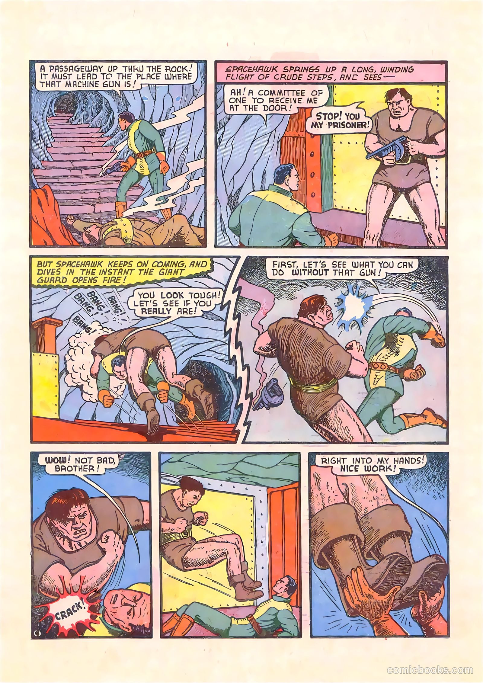Blue Bolt #115 (1952) — page 23 of 35