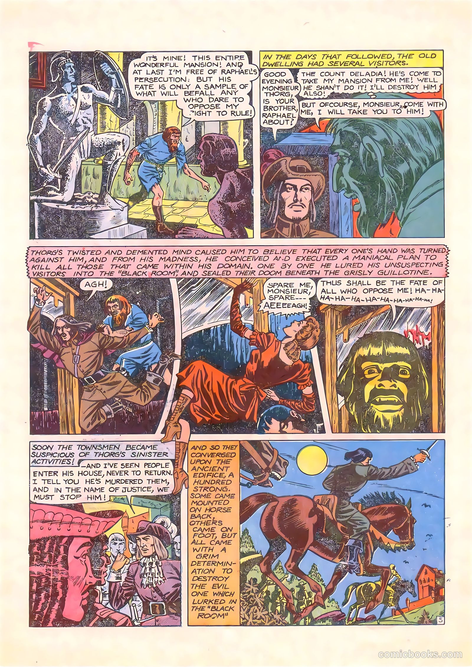 Blue Bolt #115 (1952) — page 29 of 35